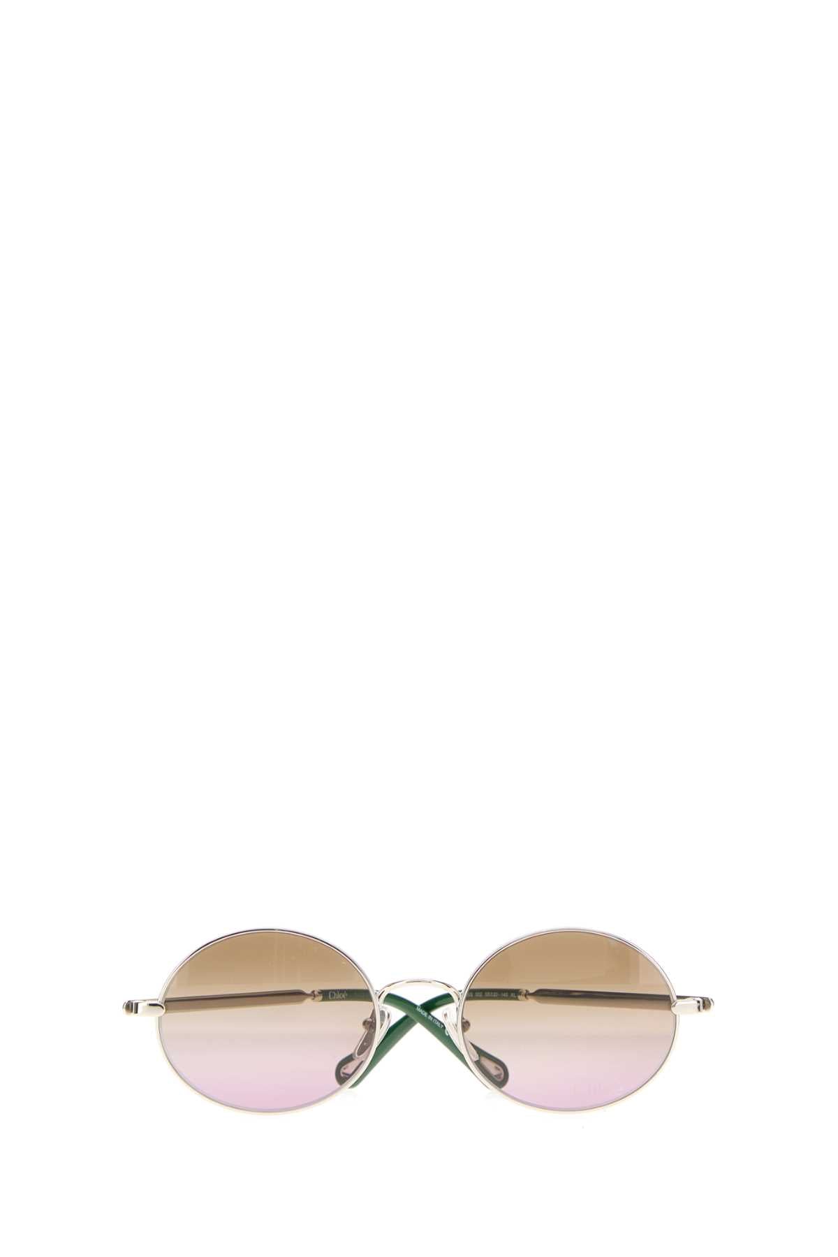 Chloe Women Silver Metal Sunglasses CHLOE