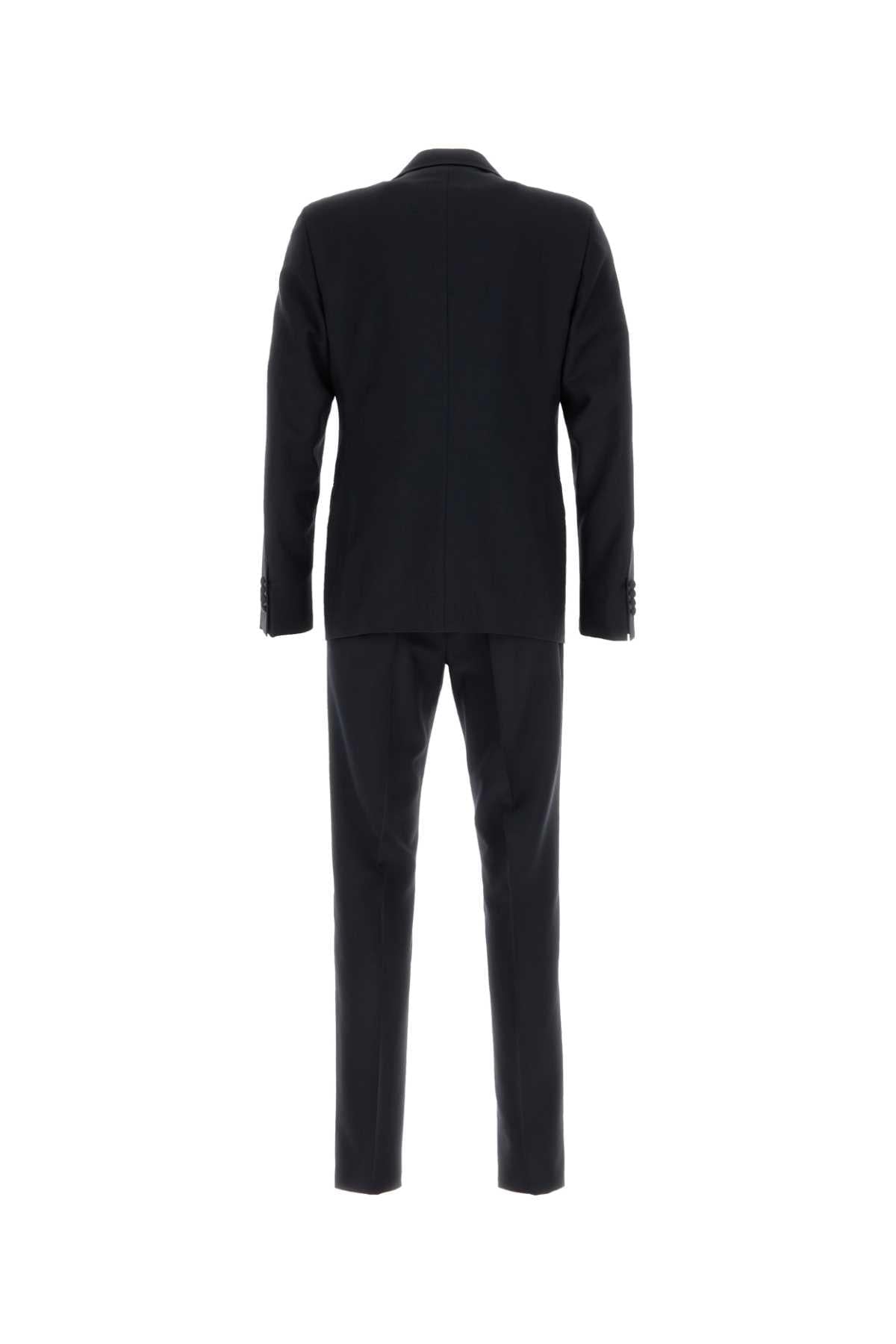 Prada Men Midnight Blue Wool Blend Suit PRADA