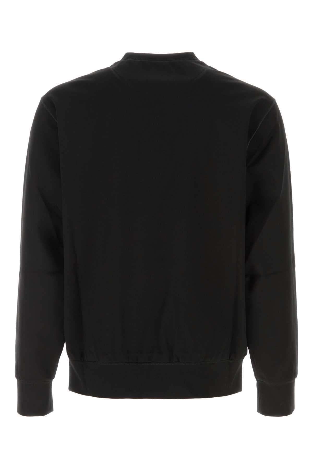 Prada Men Black Stretch Jersey Sweatshirt PRADA