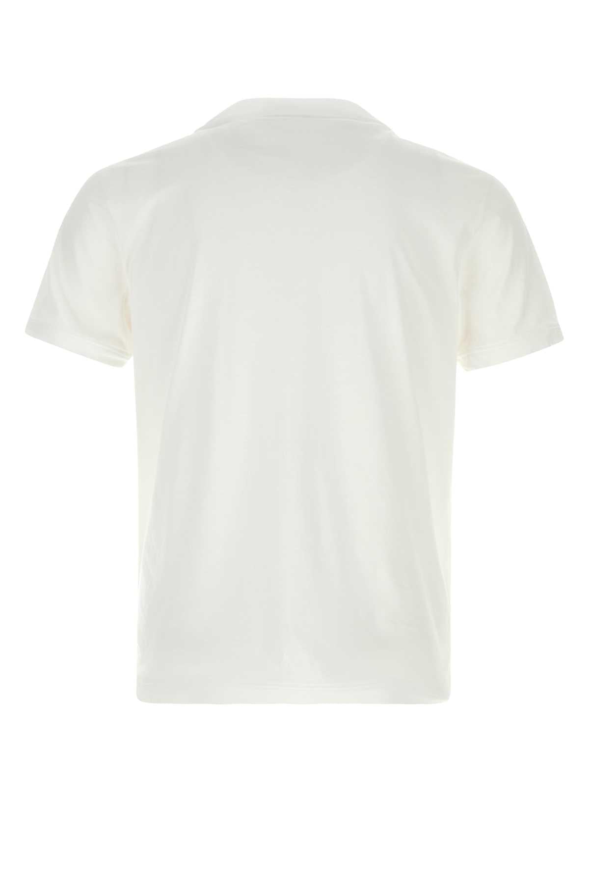 Prada Men White Cotton T-Shirt PRADA