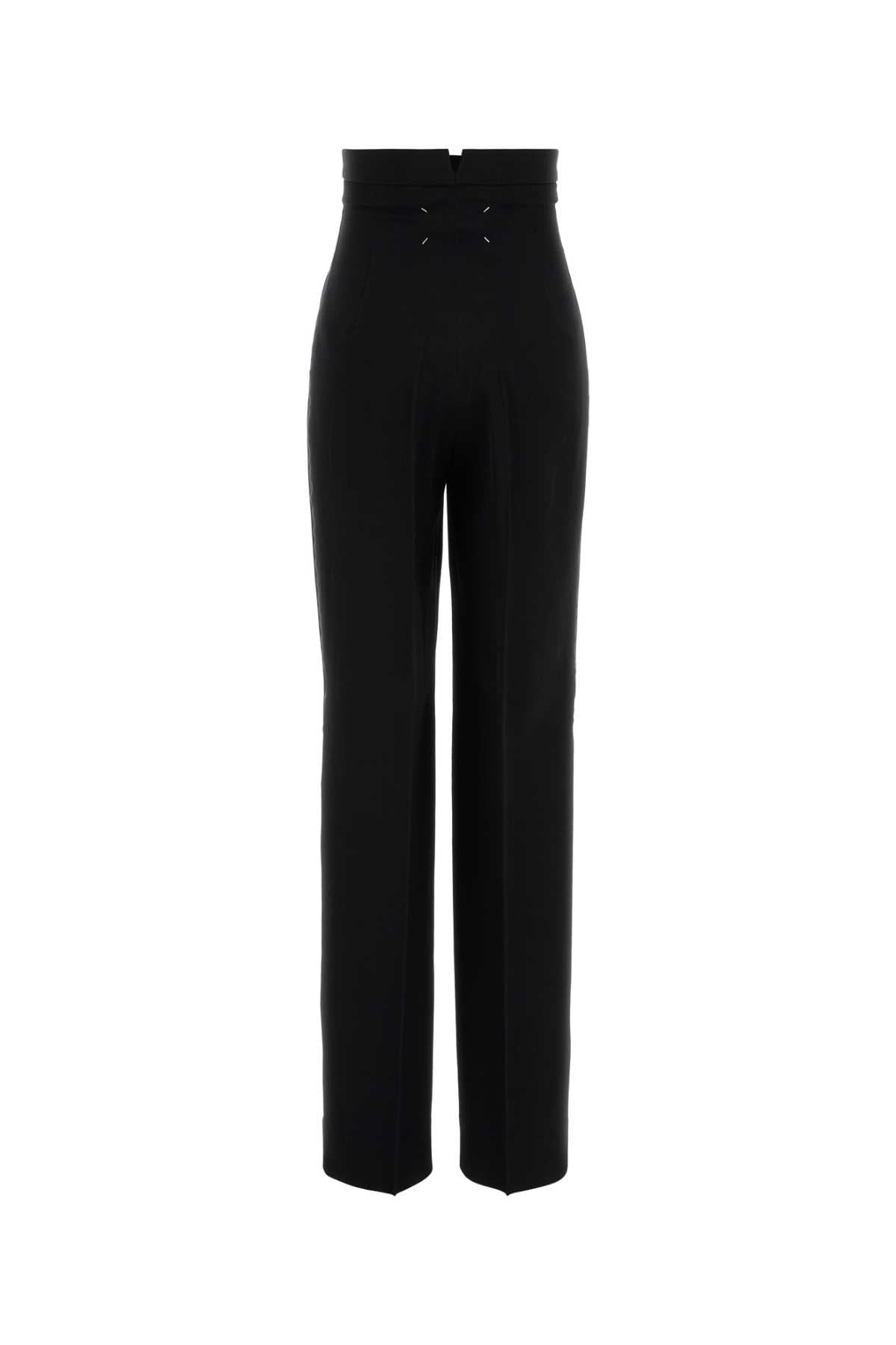 Maison Margiela Women Black Wool Pant MAISON MARGIELA