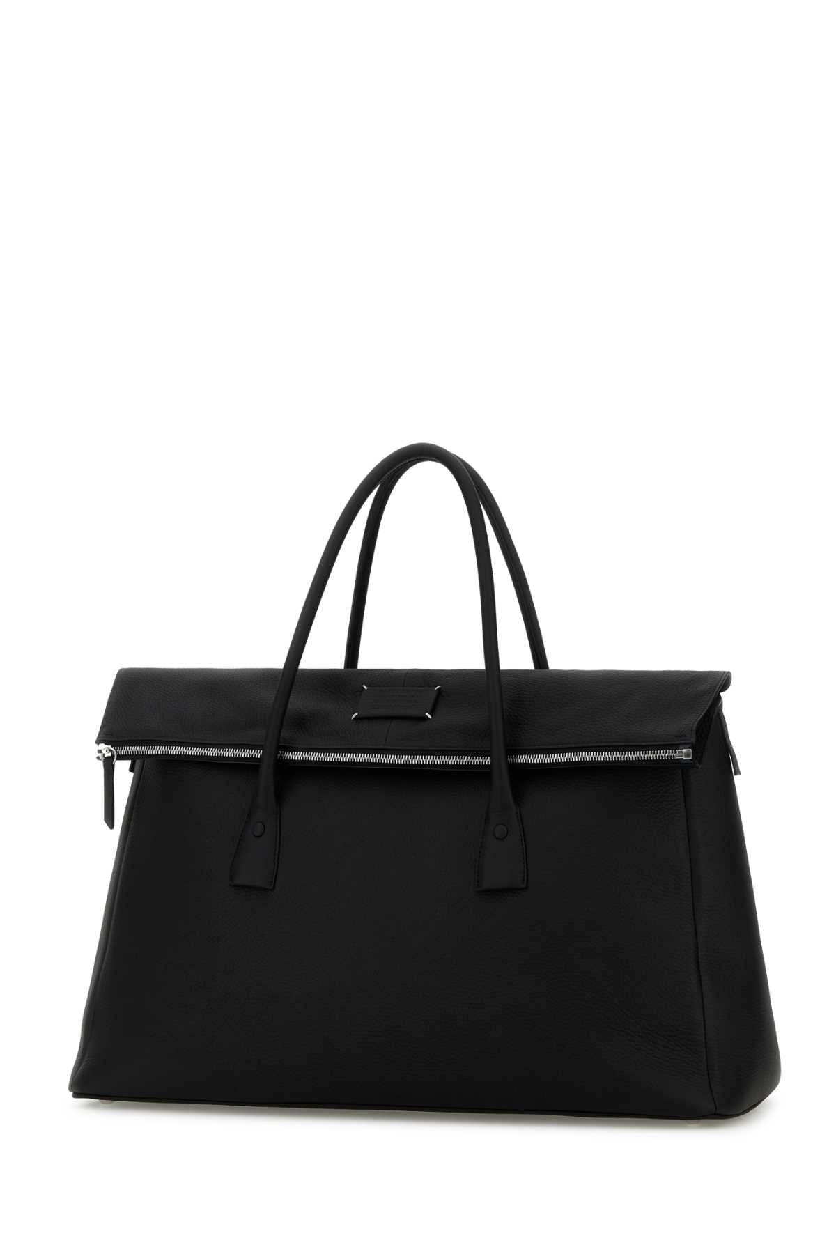 Maison Margiela Women Black Leather 5Ac Travel Bag MAISON MARGIELA