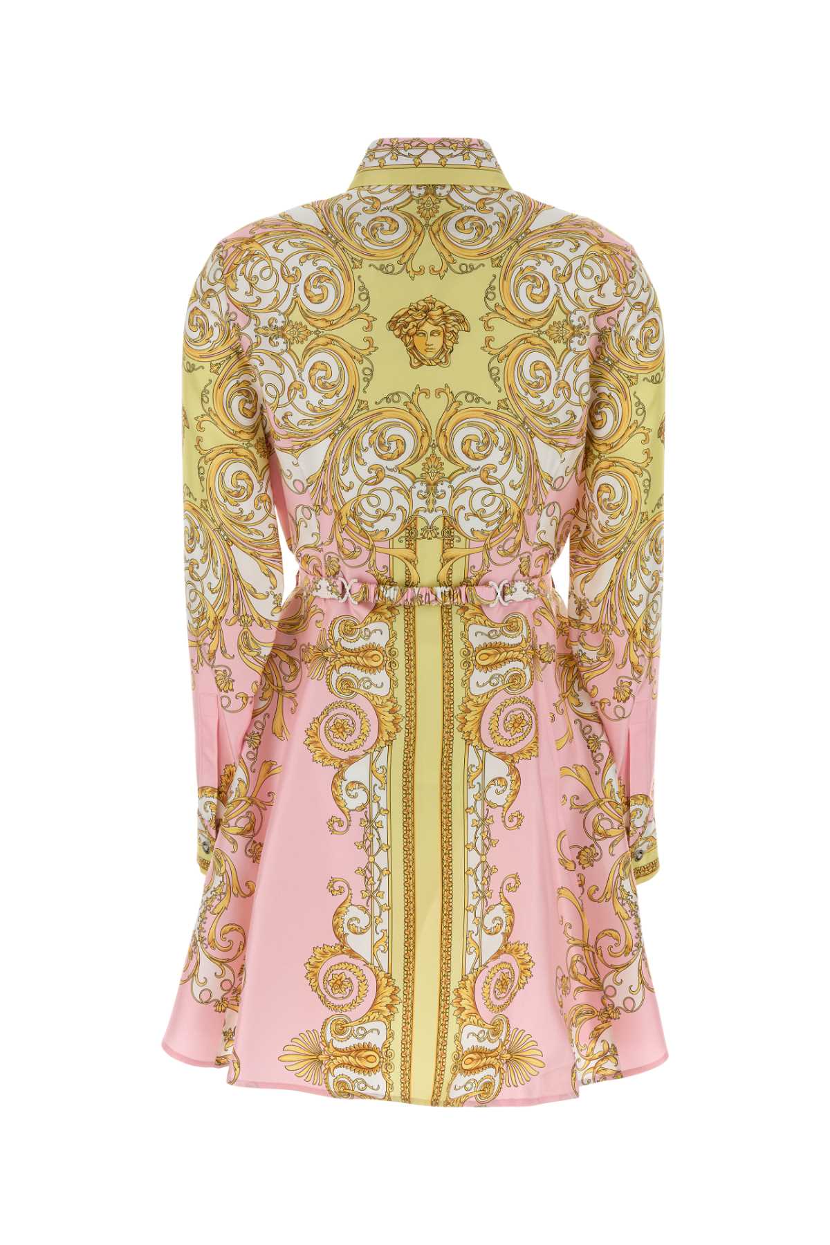 Versace Women Printed Twill Shirt Dress VERSACE