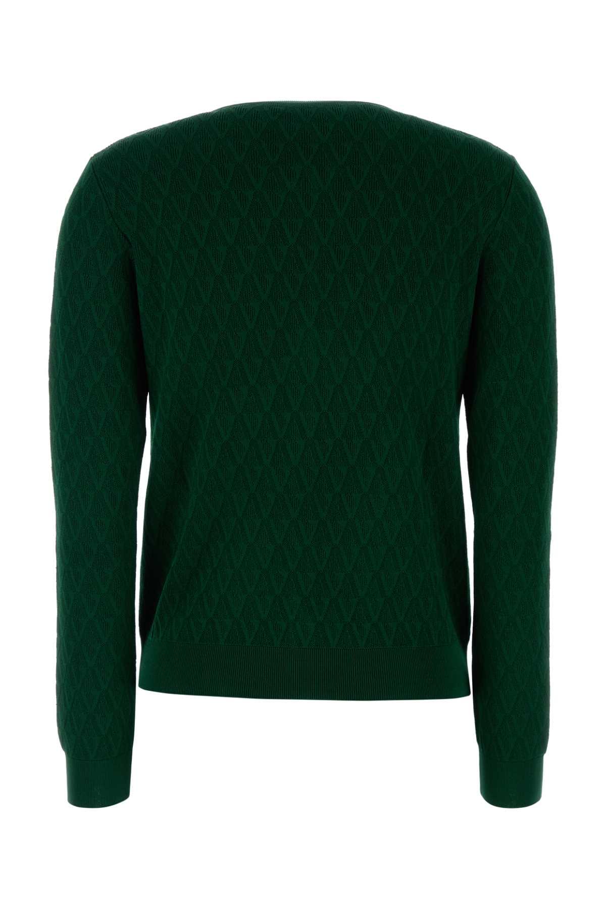Versace Women Green Stretch Viscose Blend Cardigan VERSACE
