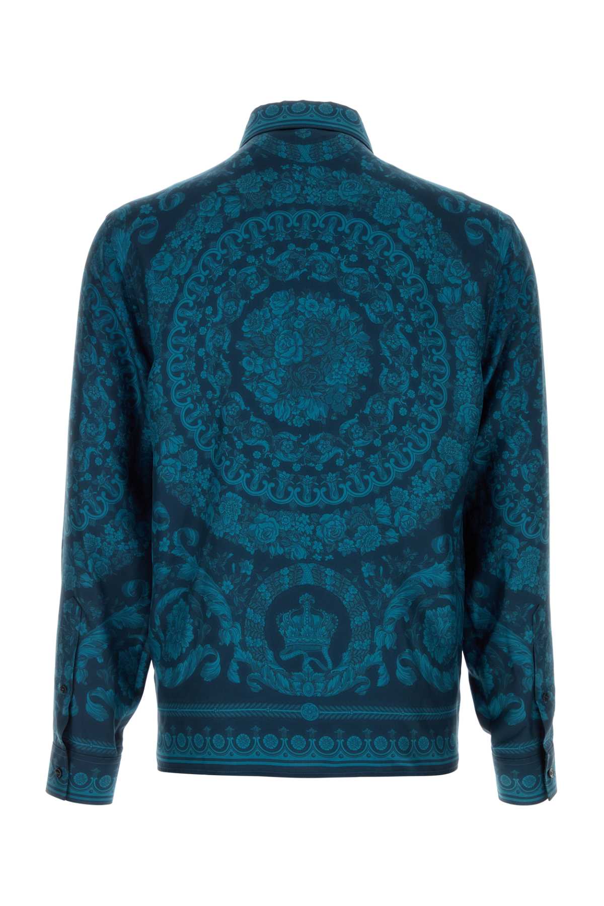 Versace Men Printed Twill Shirt VERSACE
