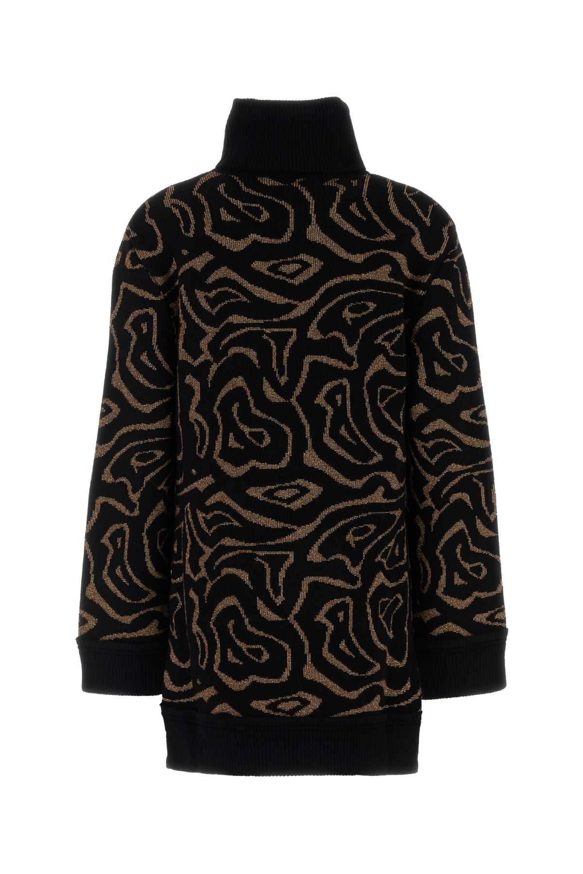 Emilio Pucci Women Embroidered Polyester Blend Oversize Sweater PUCCI