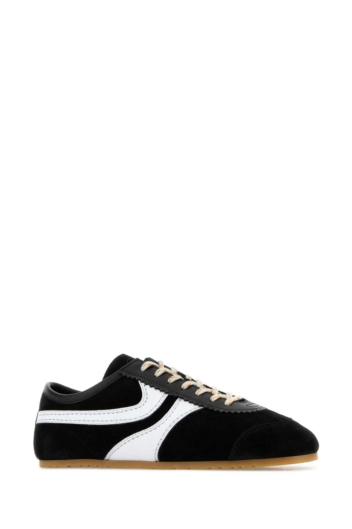 Dries Van Noten Women Black Suede Sneakers DRIES VAN NOTEN