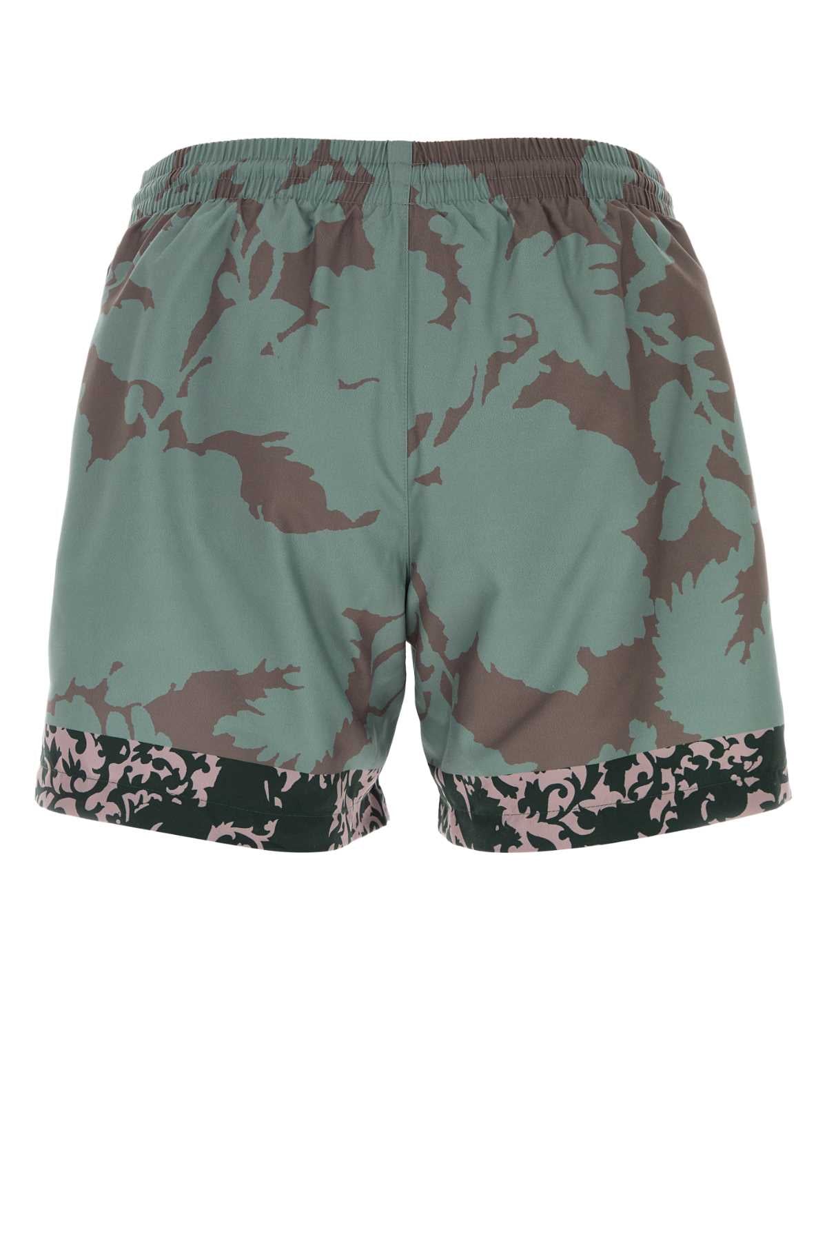 Dries Van Noten Men Printed Nylon Phibbs Swimming Shorts DRIES VAN NOTEN