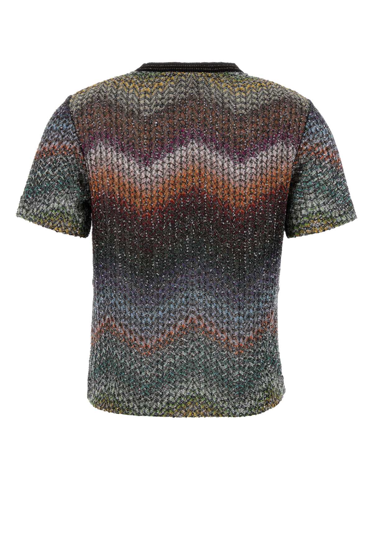 Missoni Women Embroidered Viscose Blend T-Shirt MISSONI