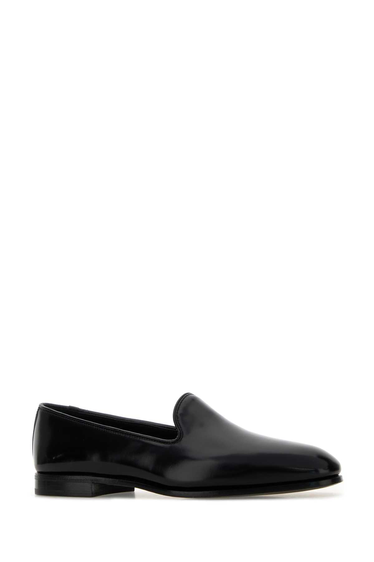 Church's Women Black Leather Reign Ballerinas CHURCH'S