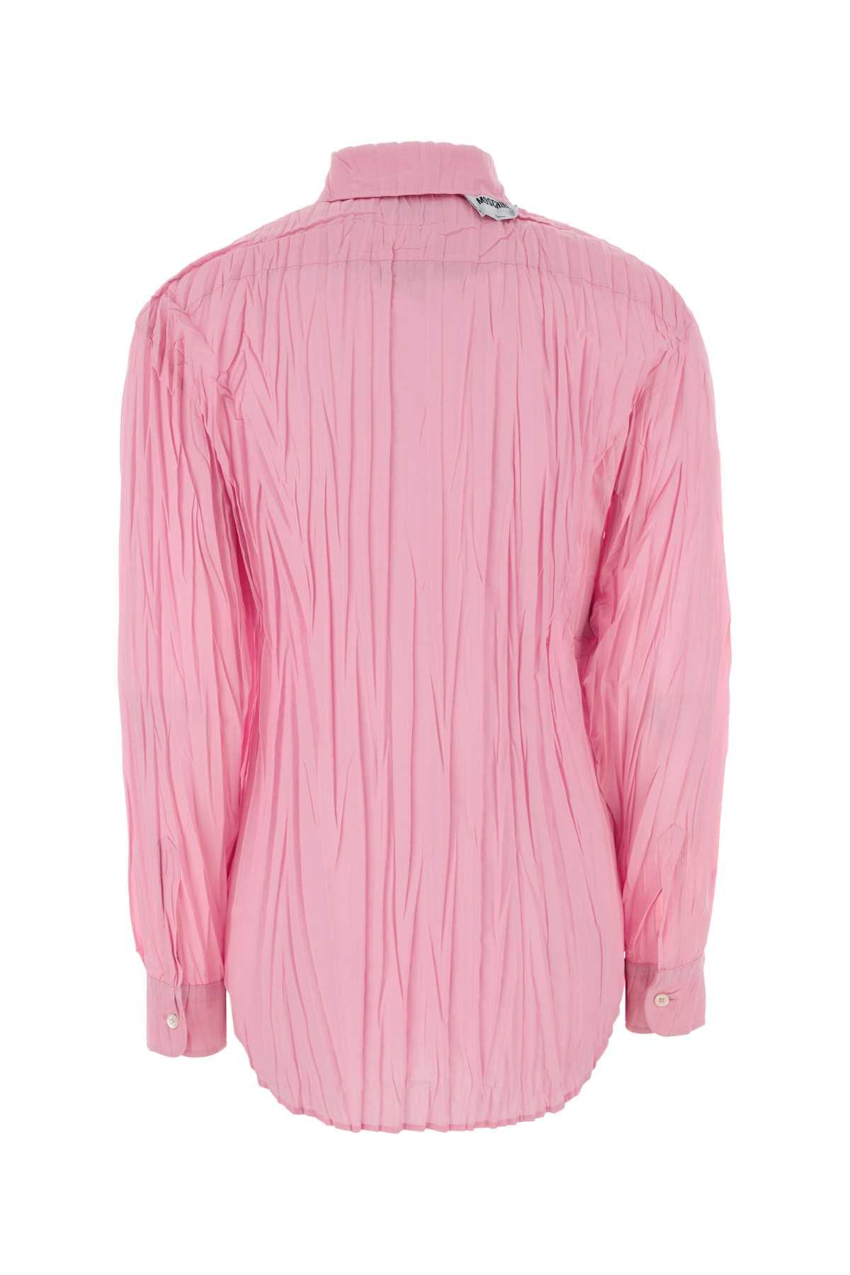 Moschino Women Pink Jersey Shirt MOSCHINO