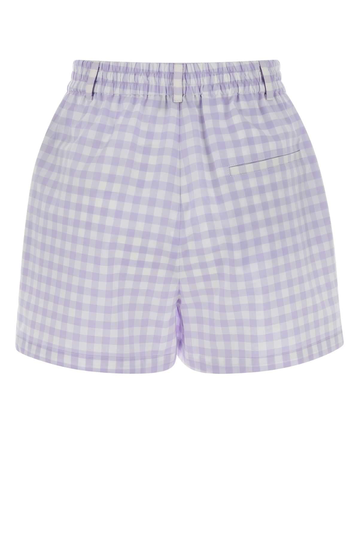Moschino Women Embroidered Cotton Shorts MOSCHINO
