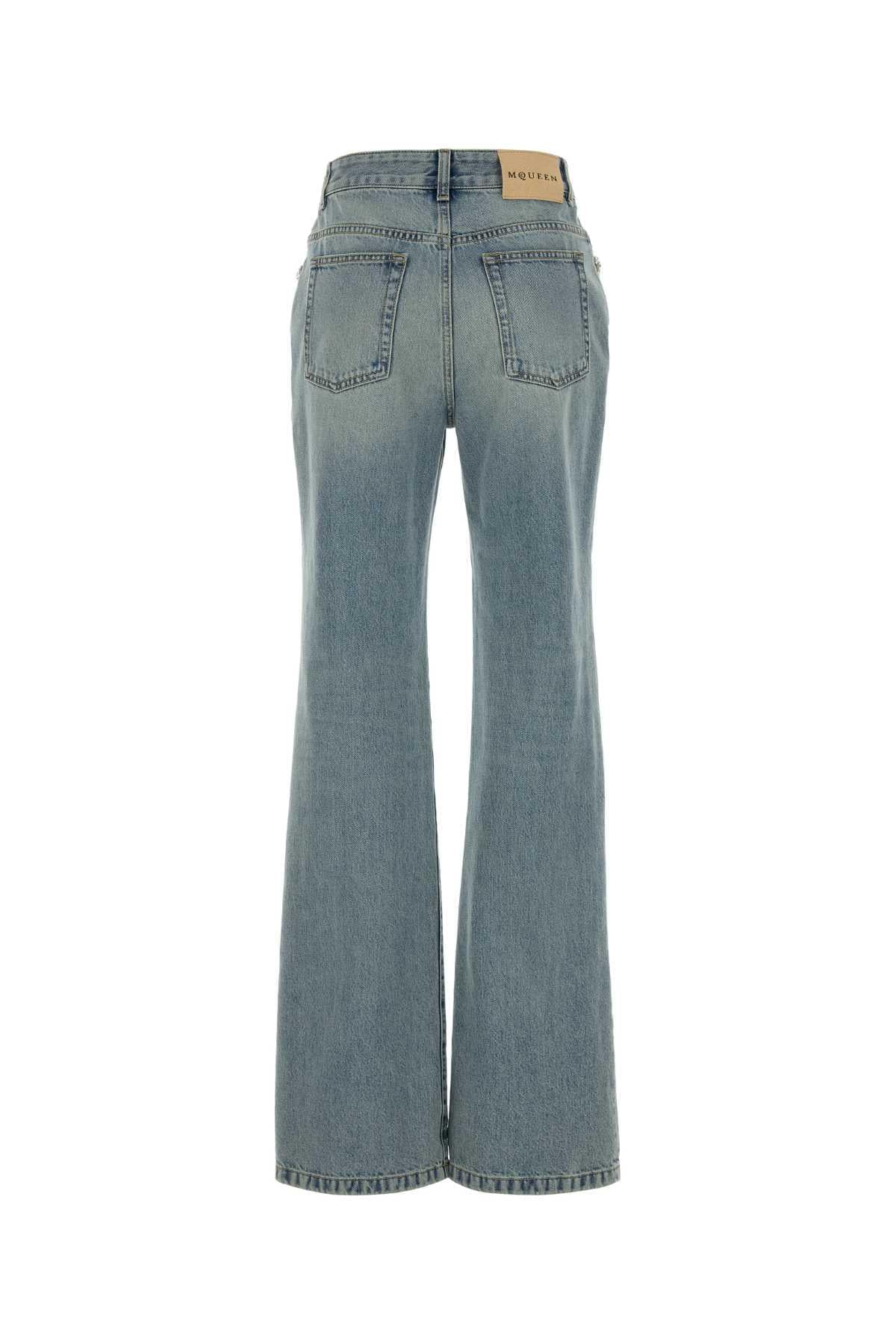 Alexander Mcqueen Women Denim Jeans ALEXANDER MCQUEEN