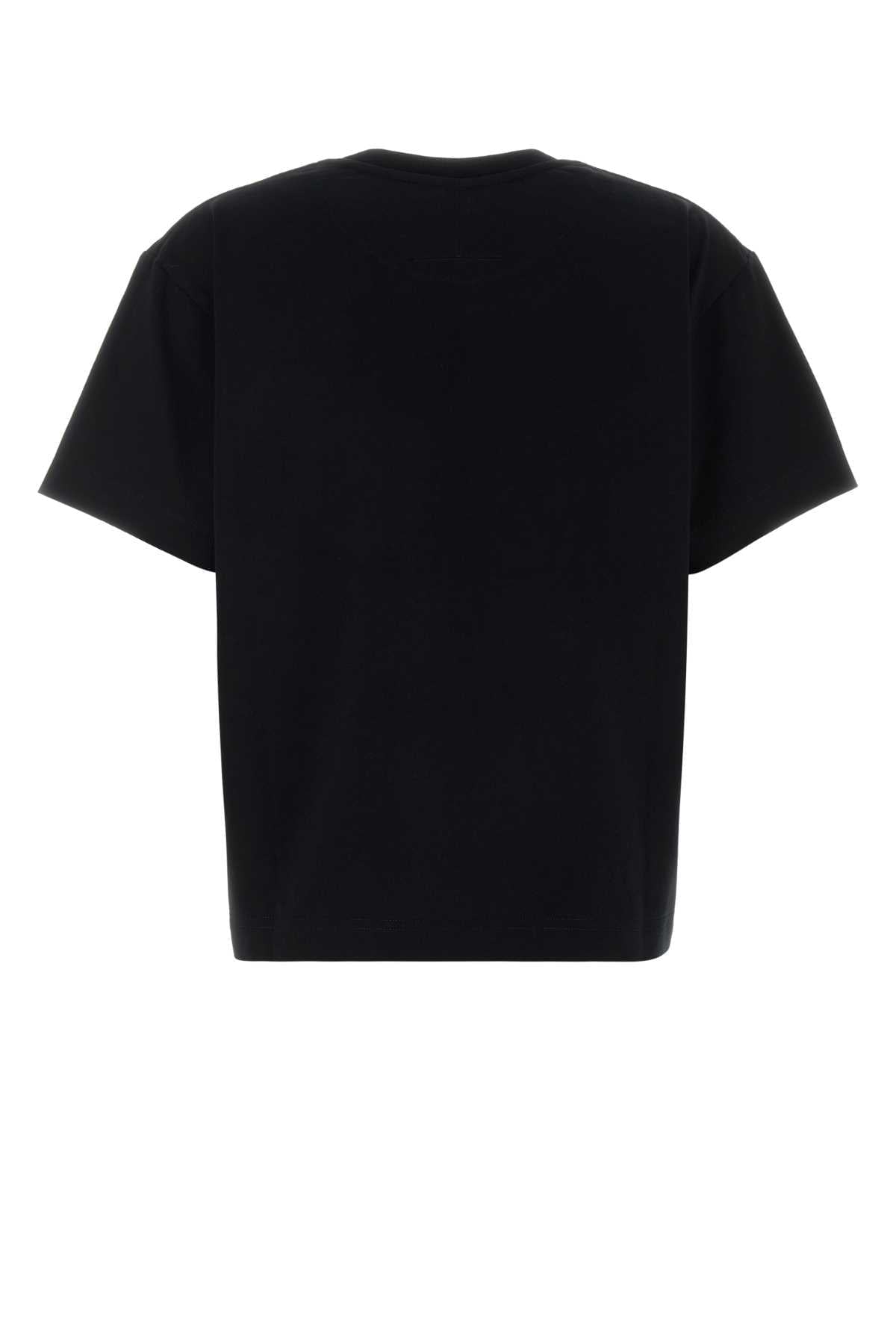 Alexander Mcqueen Women Black Cotton T-Shirt