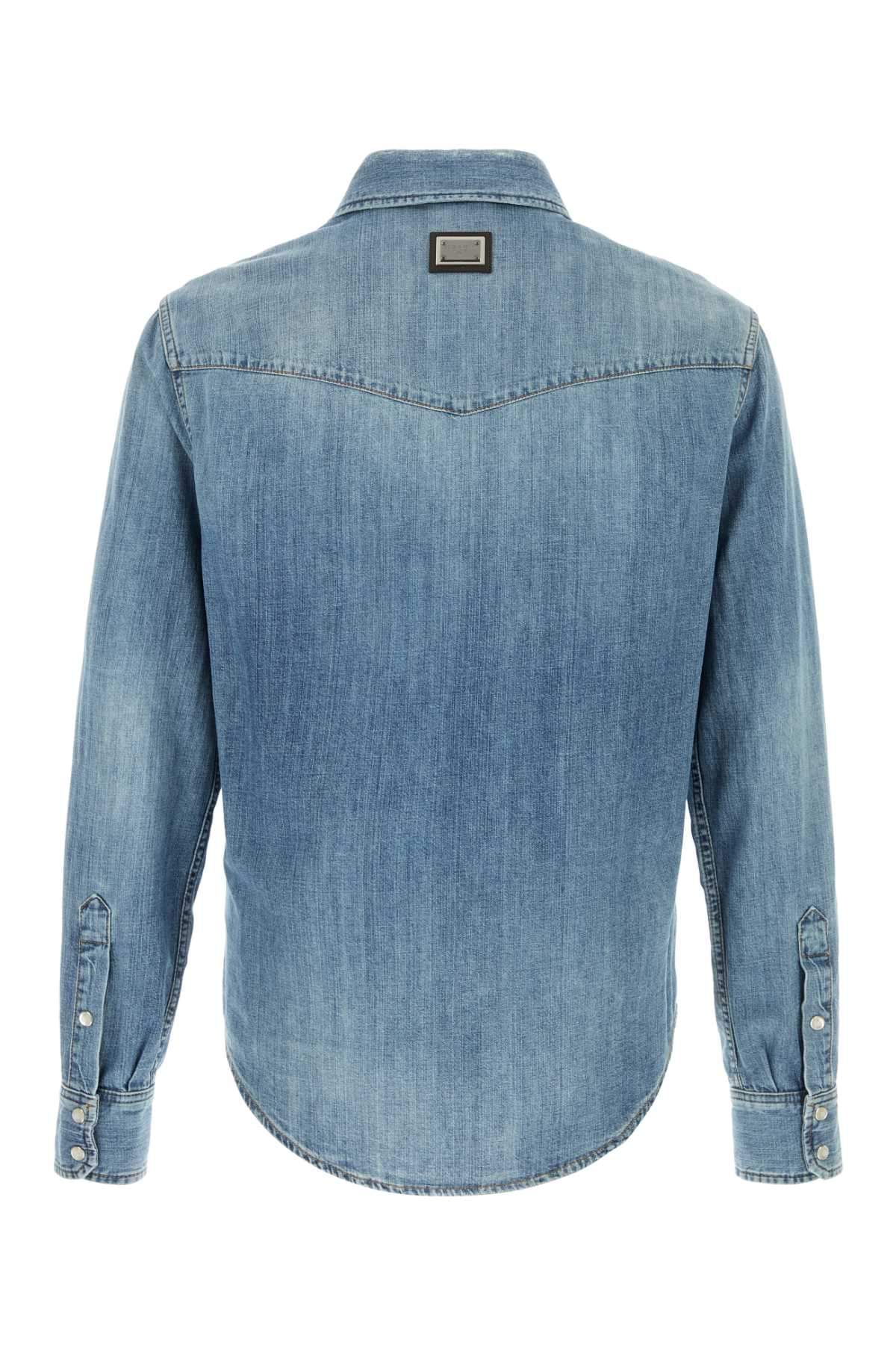 Dolce & Gabbana Men Denim Shirt DOLCE & GABBANA