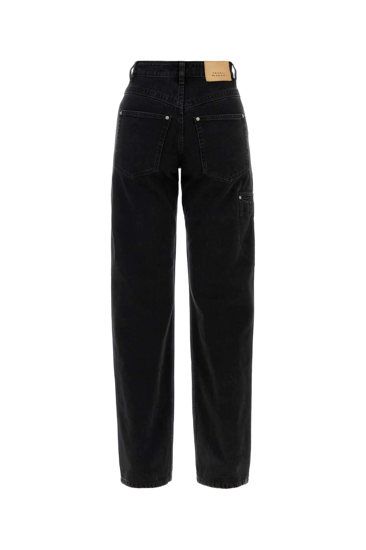 Isabel Marant Women Black Denim Stely Jeans ISABEL MARANT