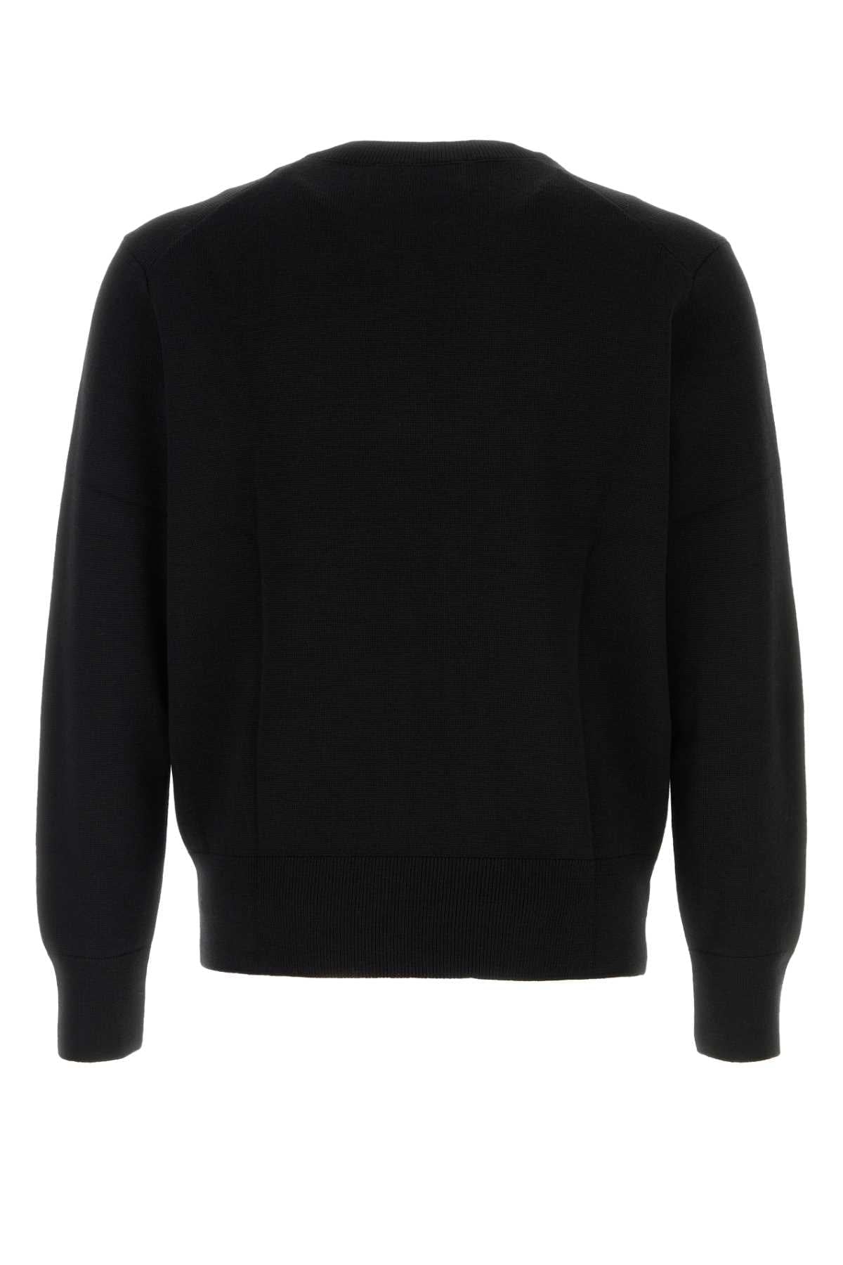 Ami Unisex Black Wool Sweater AMI PARIS