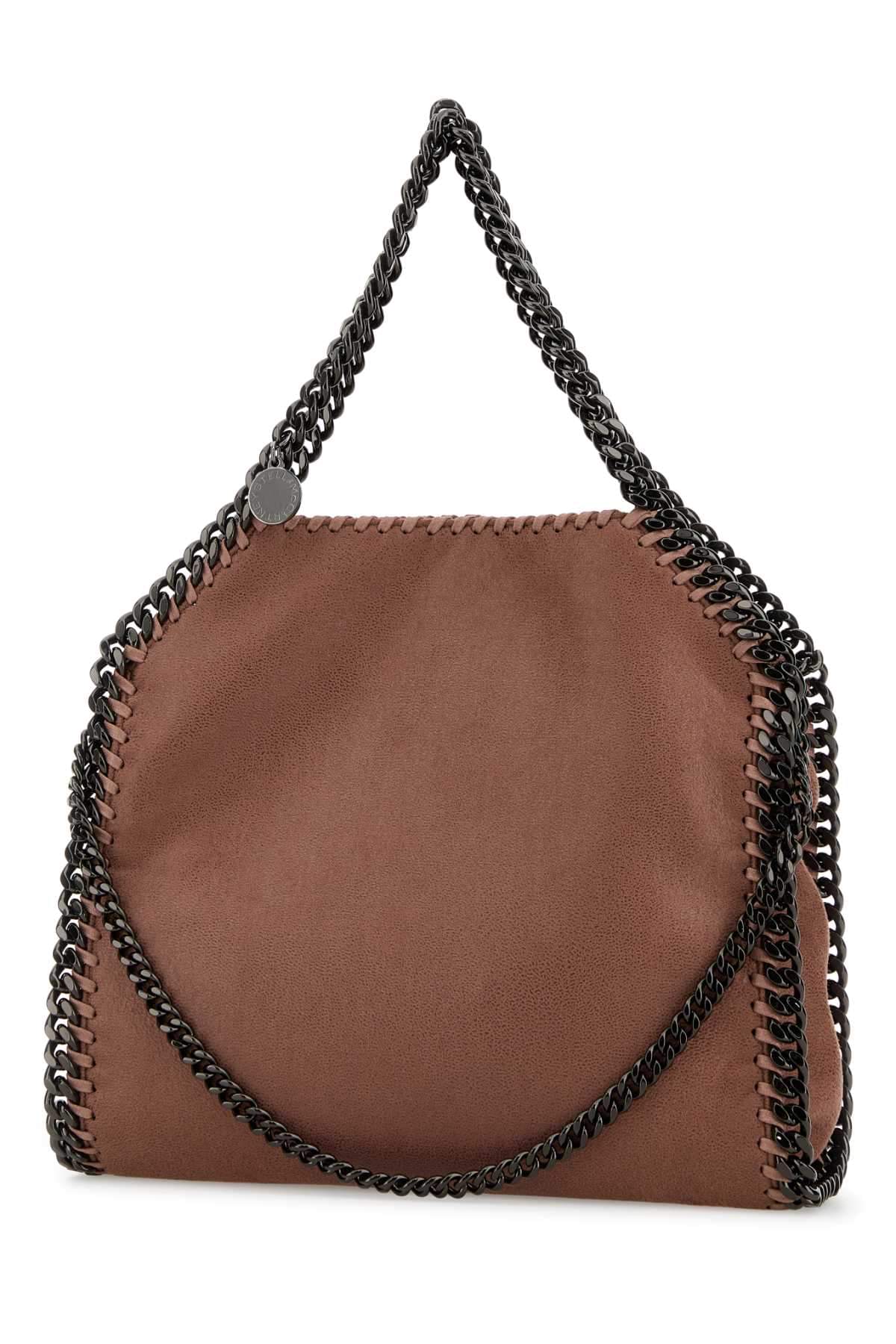 Stella Mccartney Women Dark Pink Shaggy Deer Mini Falabella Handbag STELLA MCCARTNEY