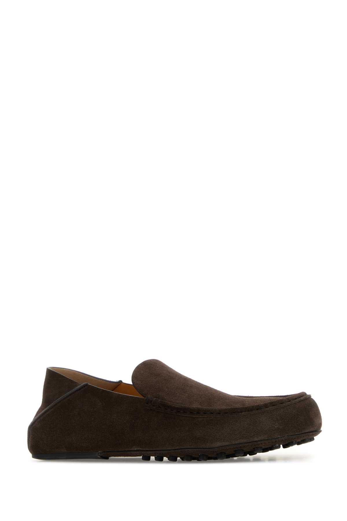 Tod's Men Brown Suede Loafers TOD'S