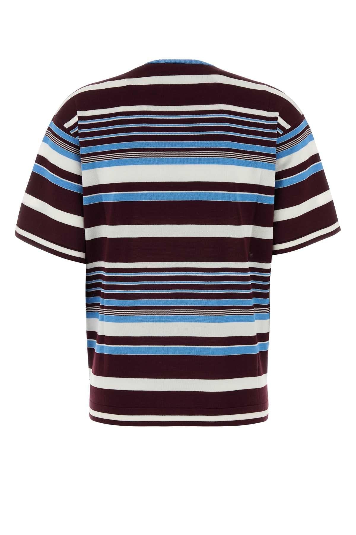 Prada Women Embroidered Cotton T-Shirt PRADA