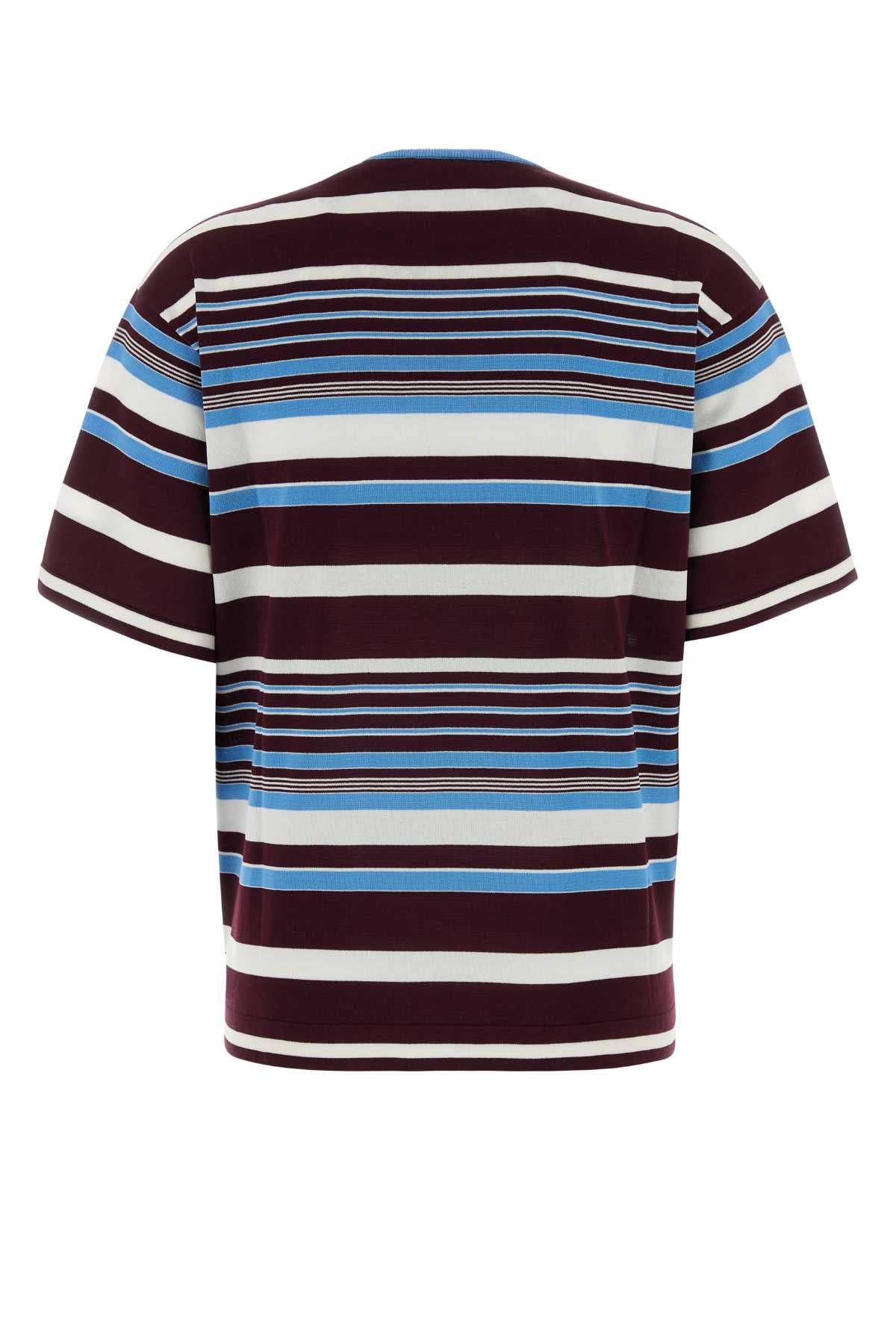 Prada Women Embroidered Cotton T-Shirt PRADA