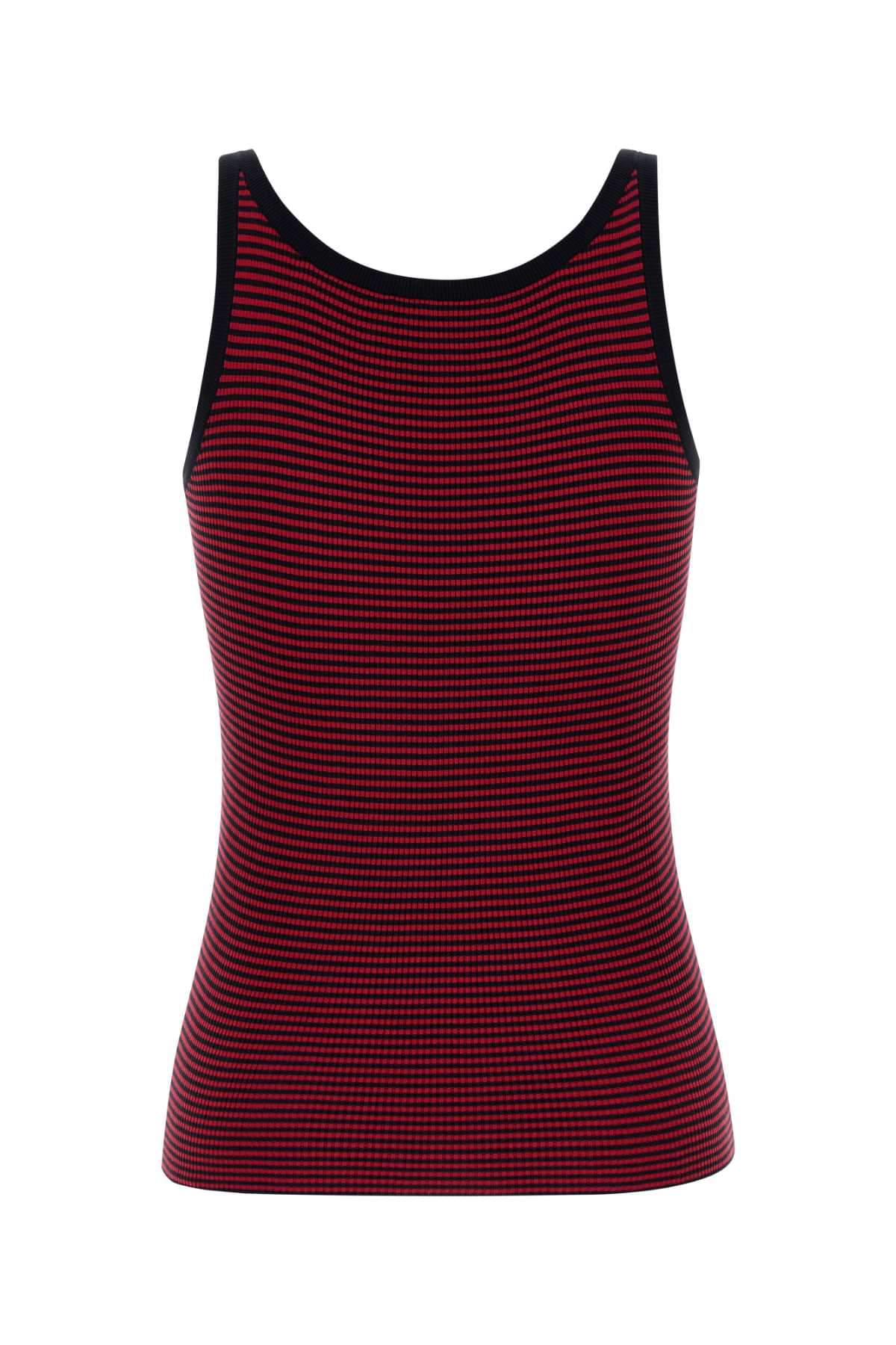 Prada Women Embroidered Silk Tank Top PRADA