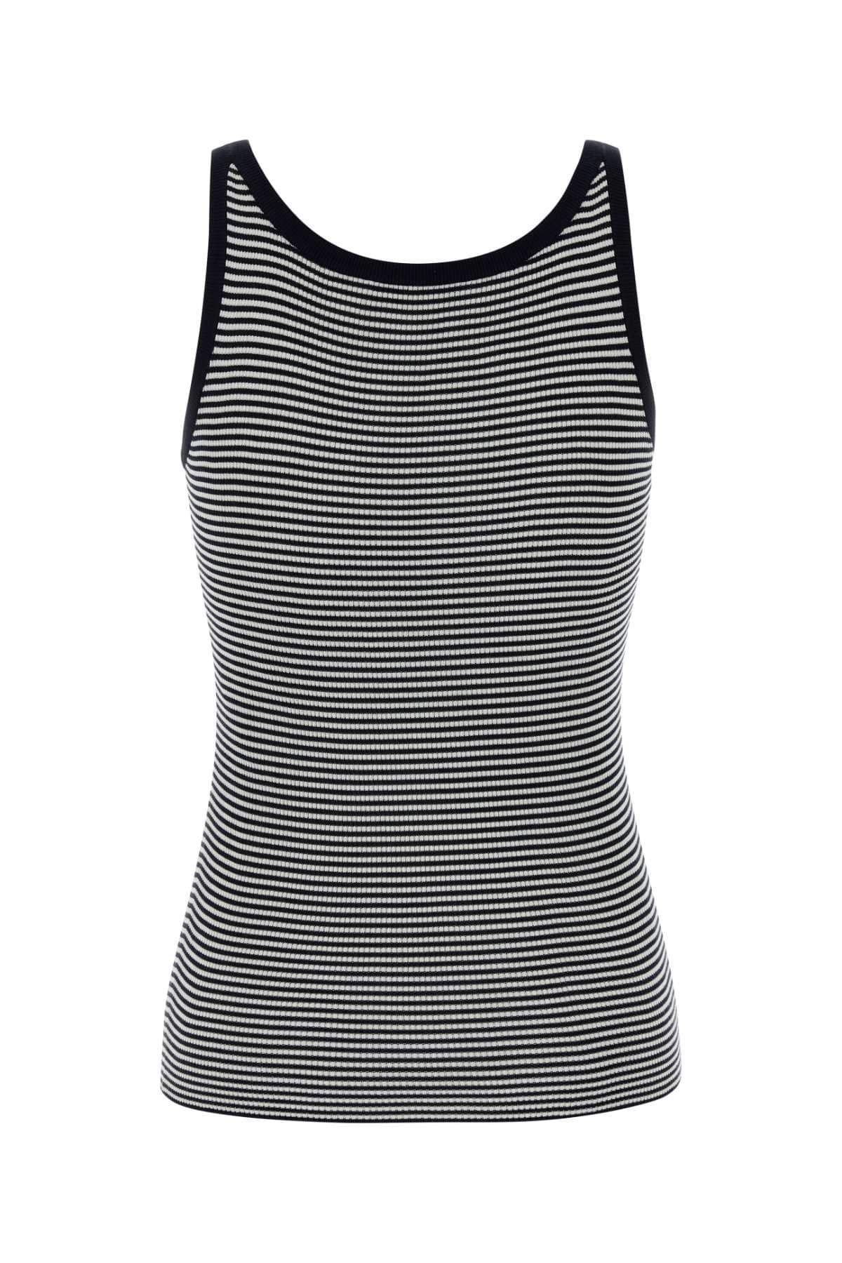 Prada Women Embroidered Silk Tank Top PRADA