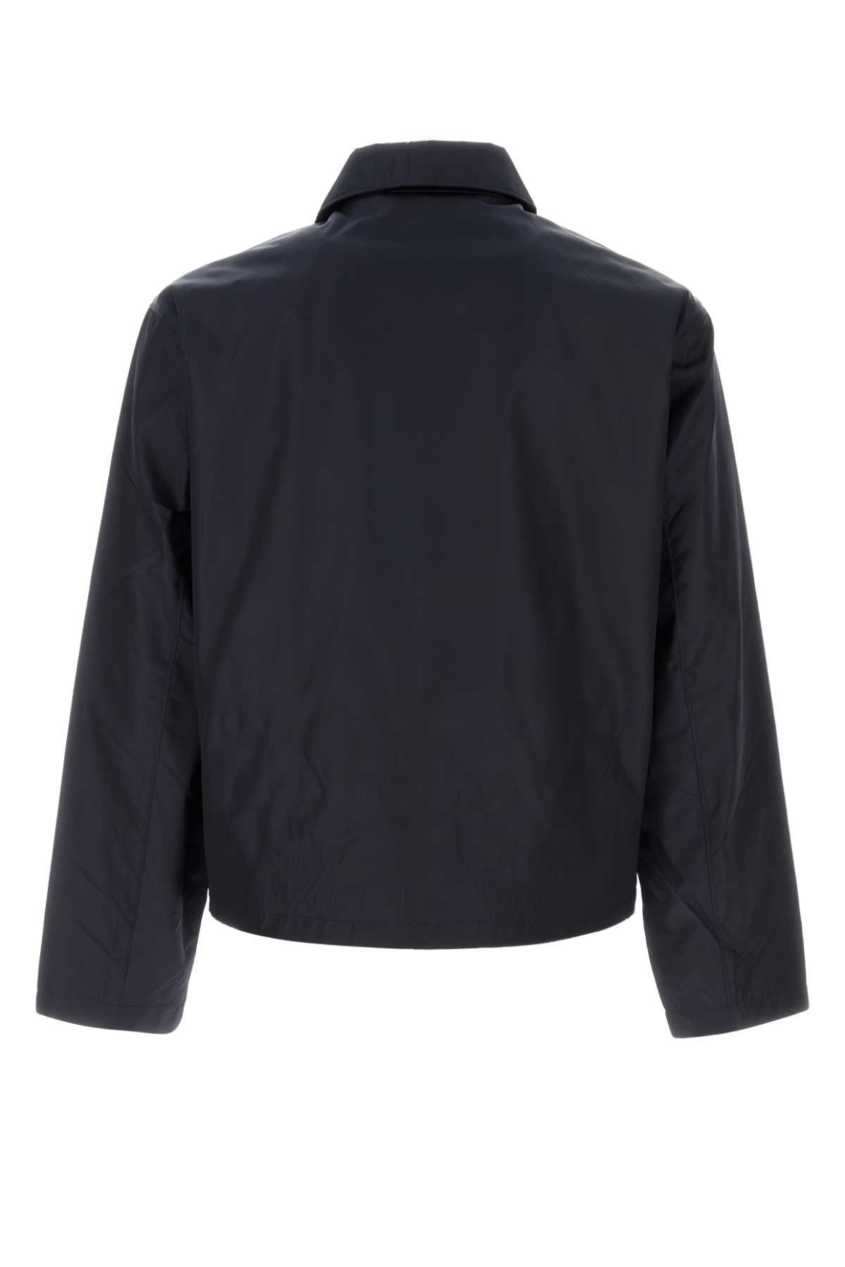 Prada Men Navy Blue Re-Nylon Jacket PRADA