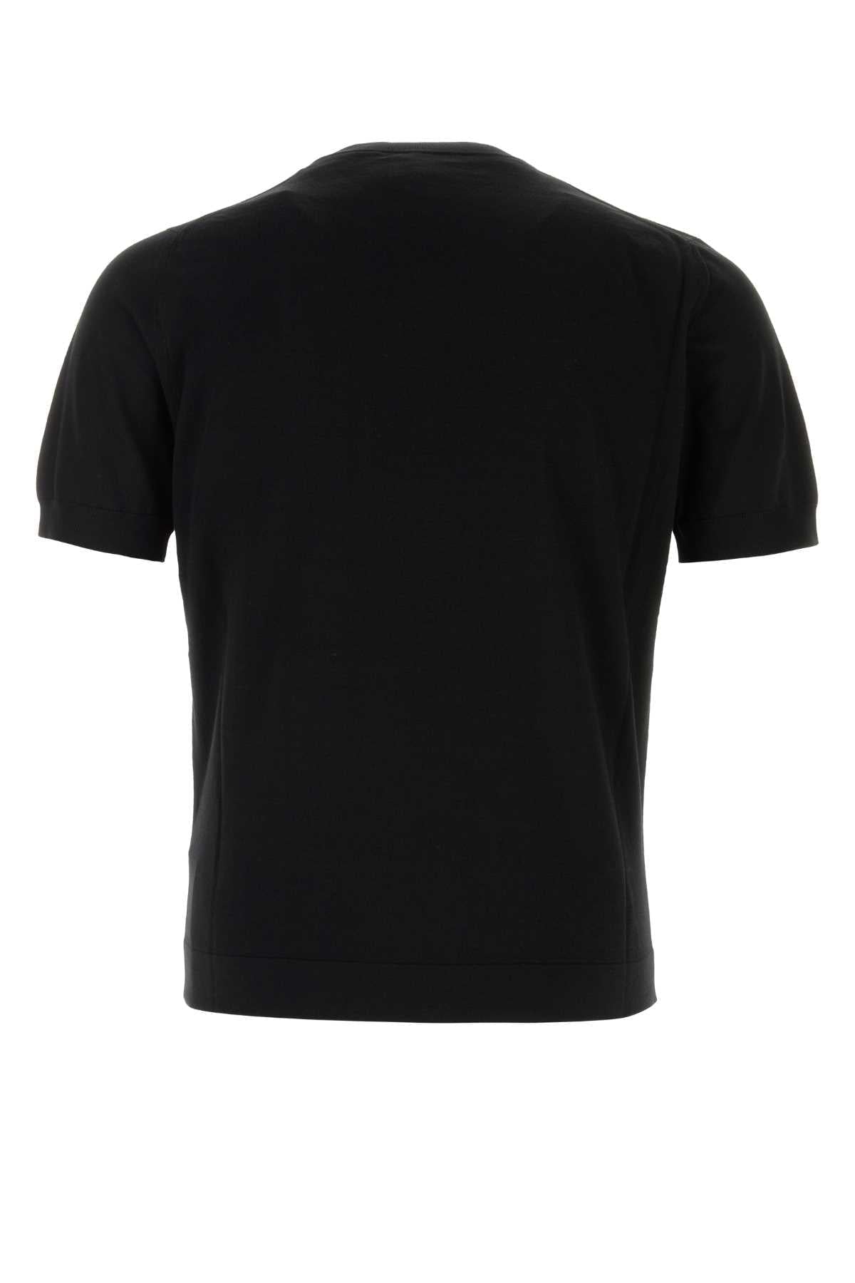 Prada Men Black Cotton Sweater PRADA