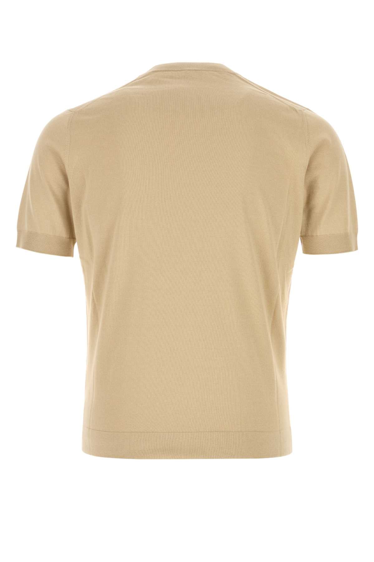 Prada Men Beige Cotton Sweater PRADA