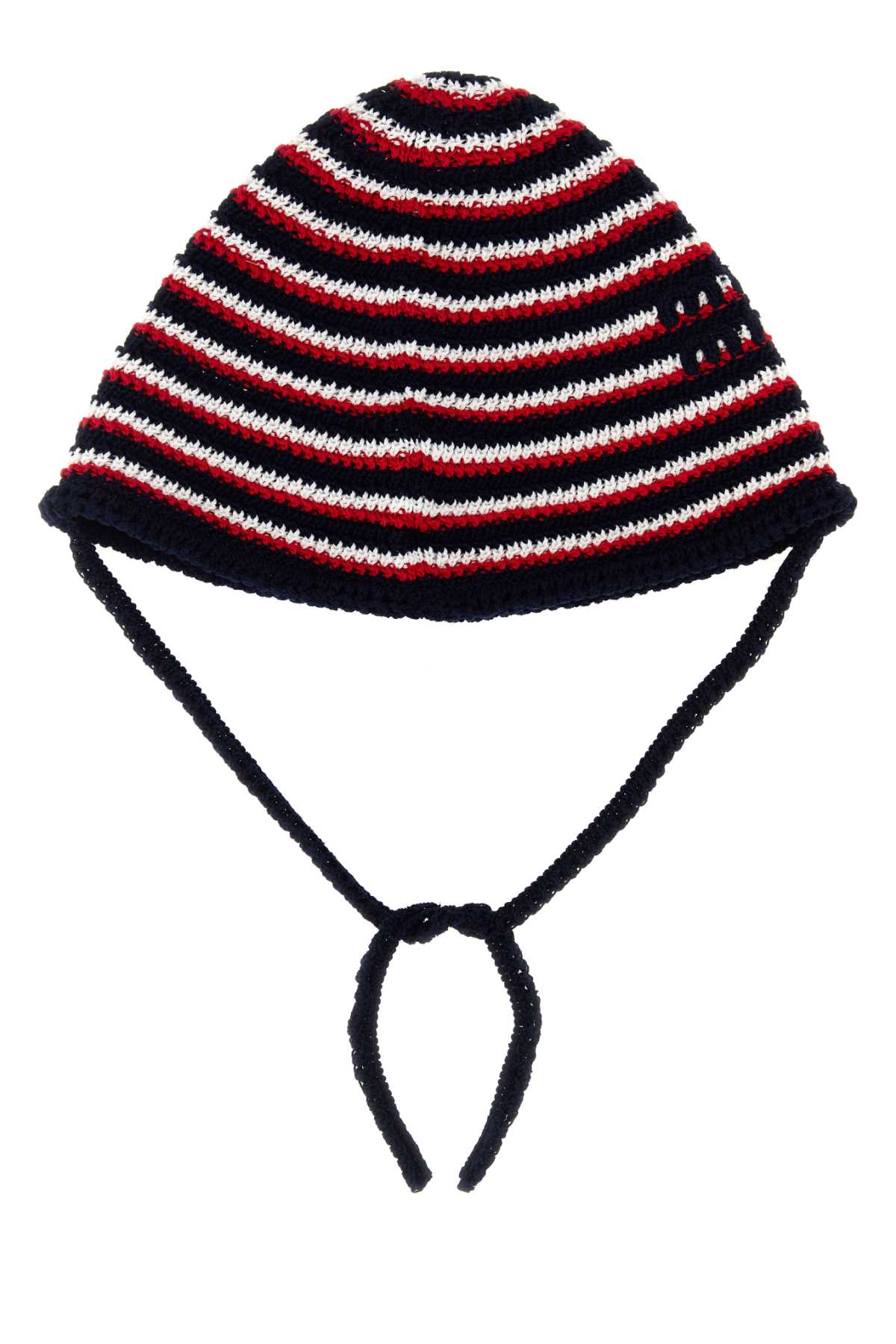 Miu Miu Women Embroidered Crochet Bucket Hat MIU MIU