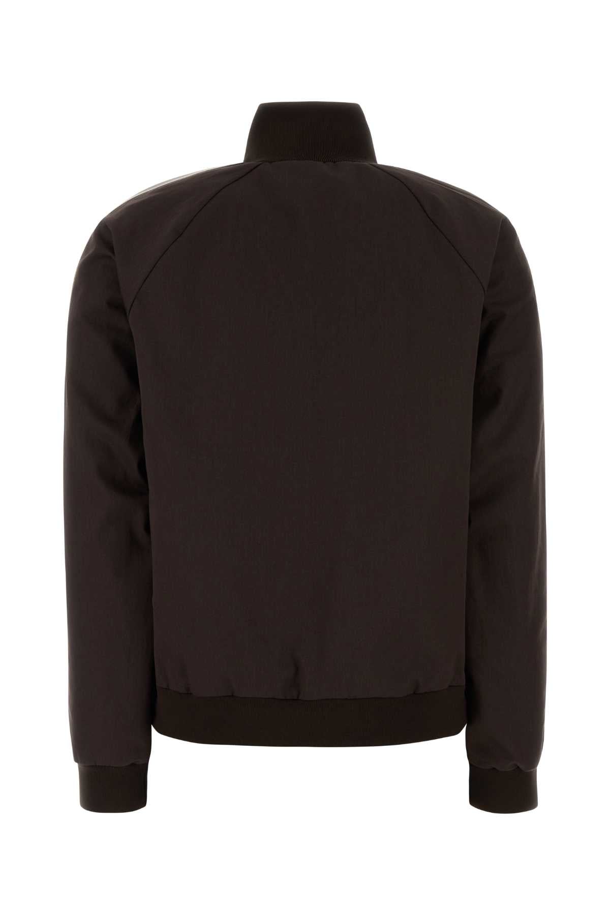 Miu Miu Women Chocolate Cotton Jacket MIU MIU