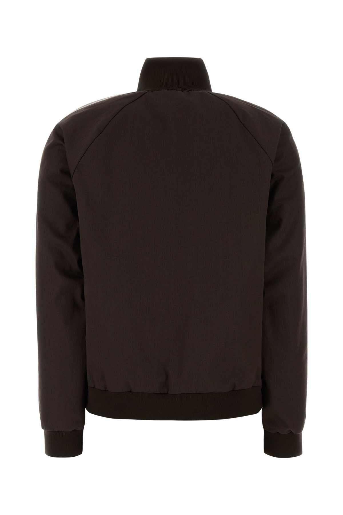 Miu Miu Women Chocolate Cotton Jacket MIU MIU