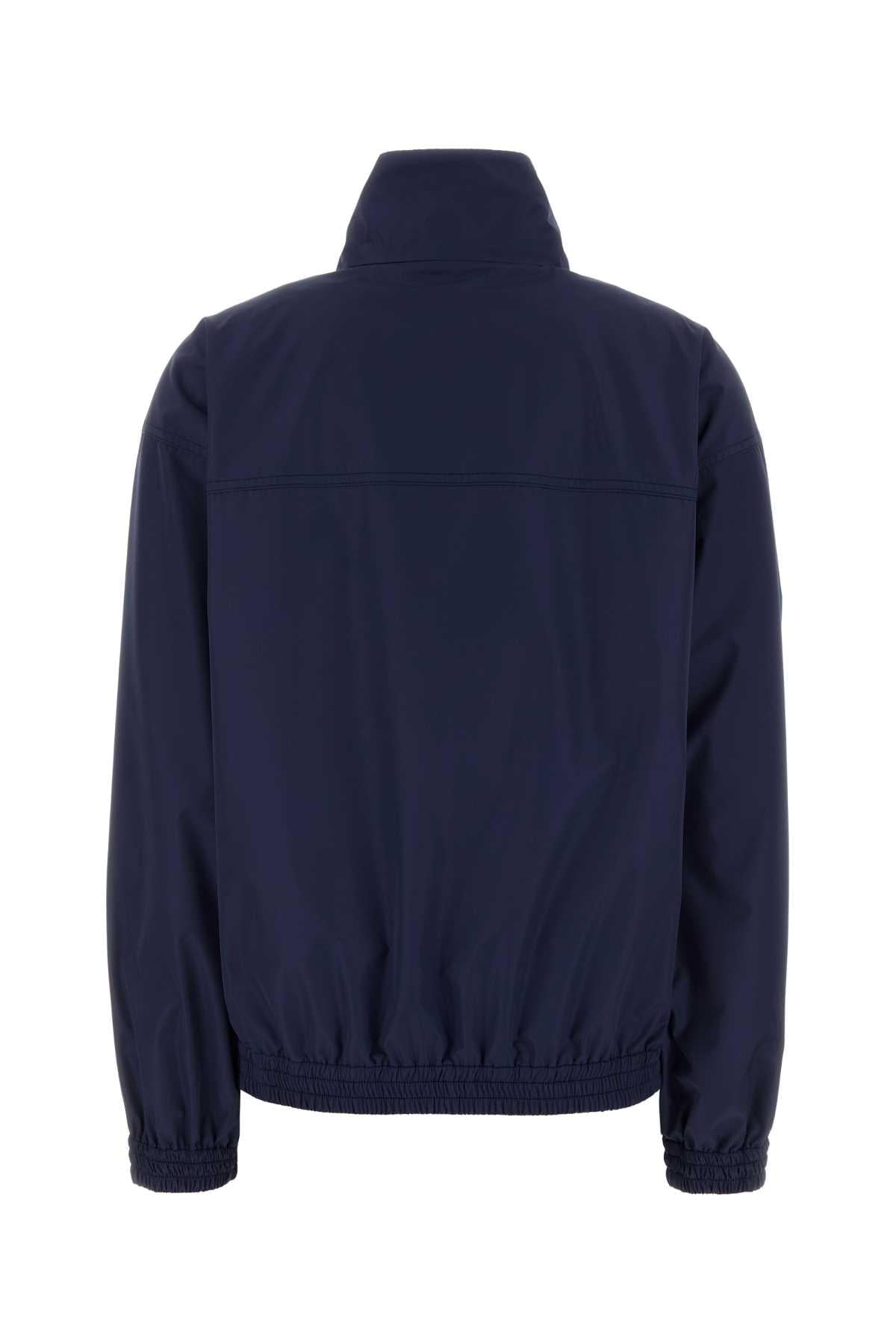 Miu Miu Women Blue Polyester Windbreaker MIU MIU
