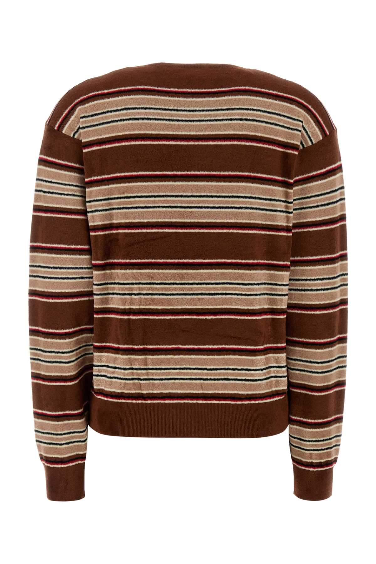 Miu Miu Women Embroidered Chenille Sweater MIU MIU