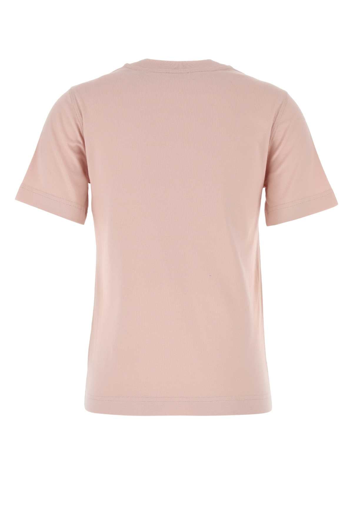 Burberry Women Pink Cotton T-Shirt BURBERRY