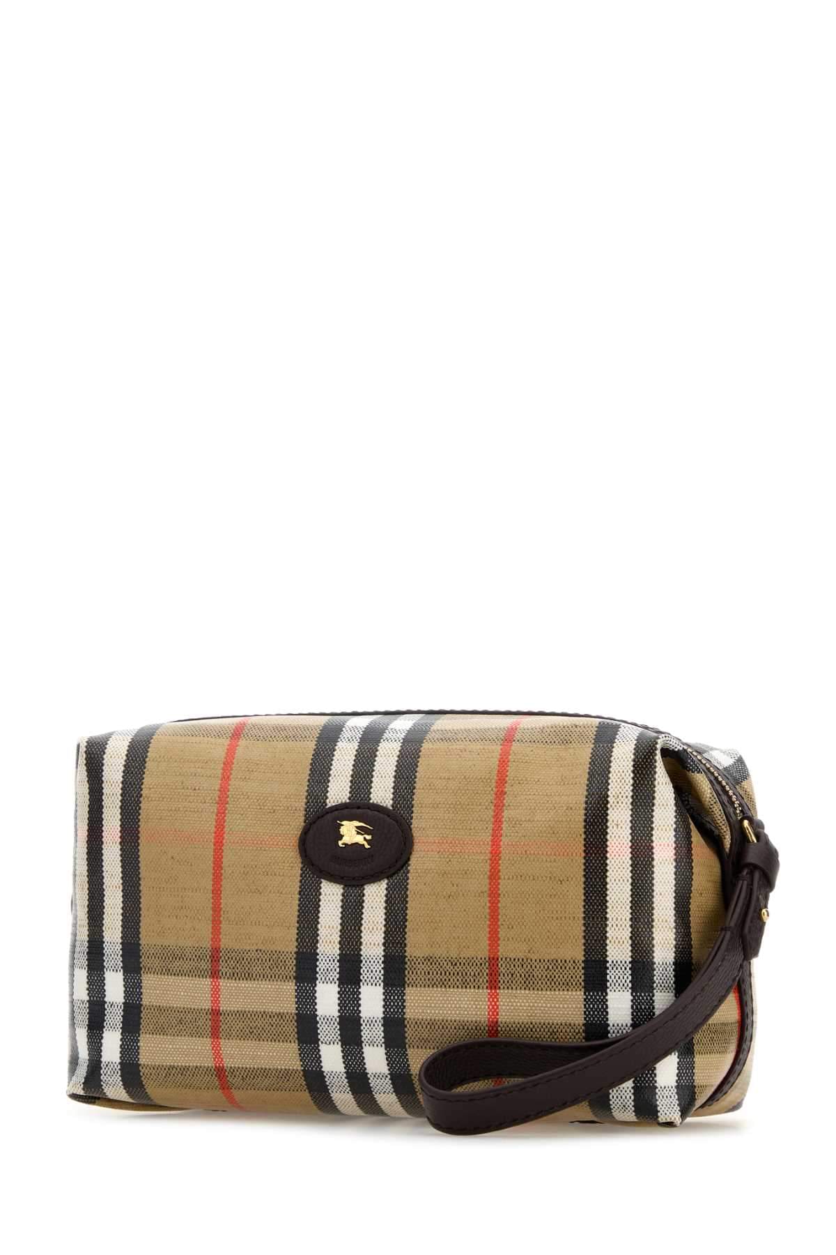 Burberry Men Printed Canvas Beauty Case BURBERRY
