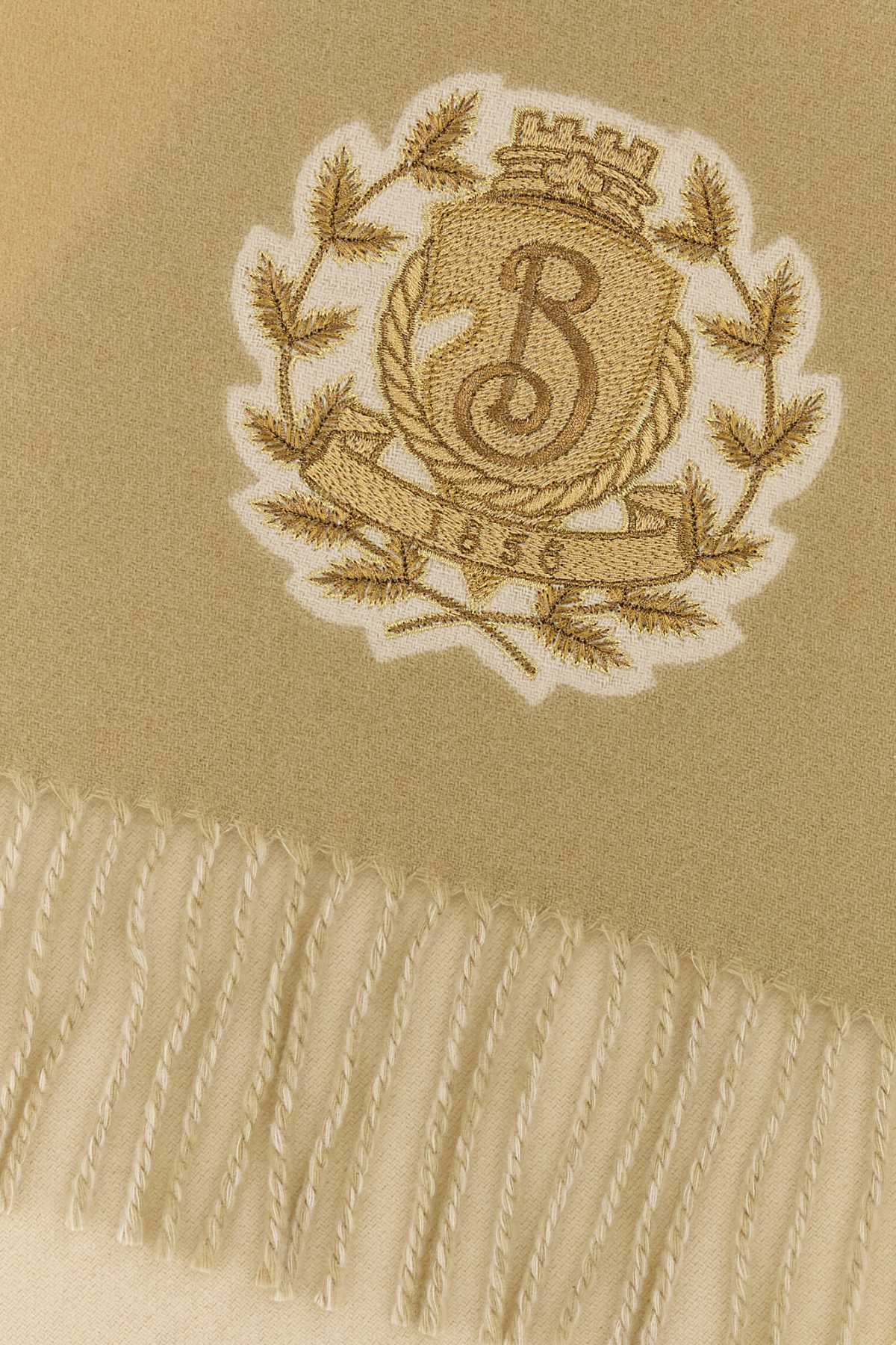 Burberry Unisex Beige Cashmere Scarf BURBERRY