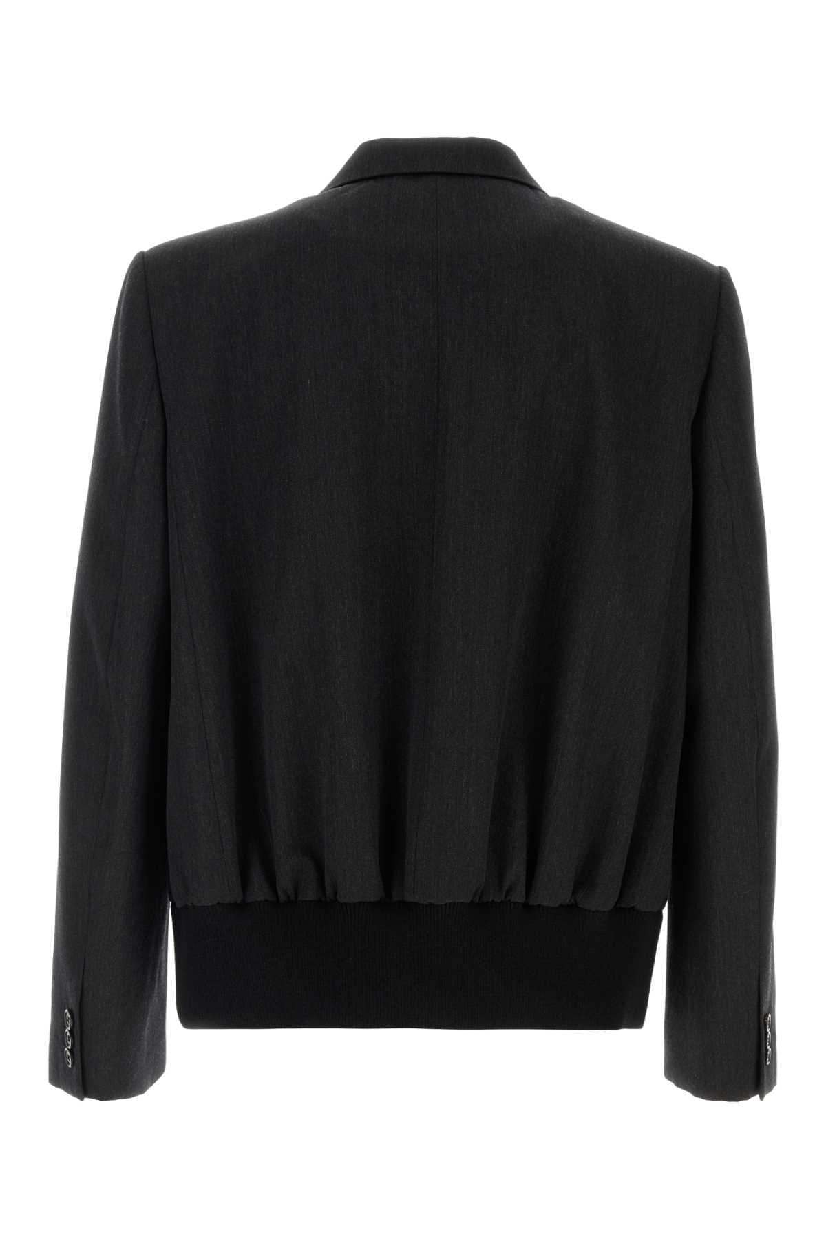 Loewe Men Charcoal Wool Blazer LOEWE