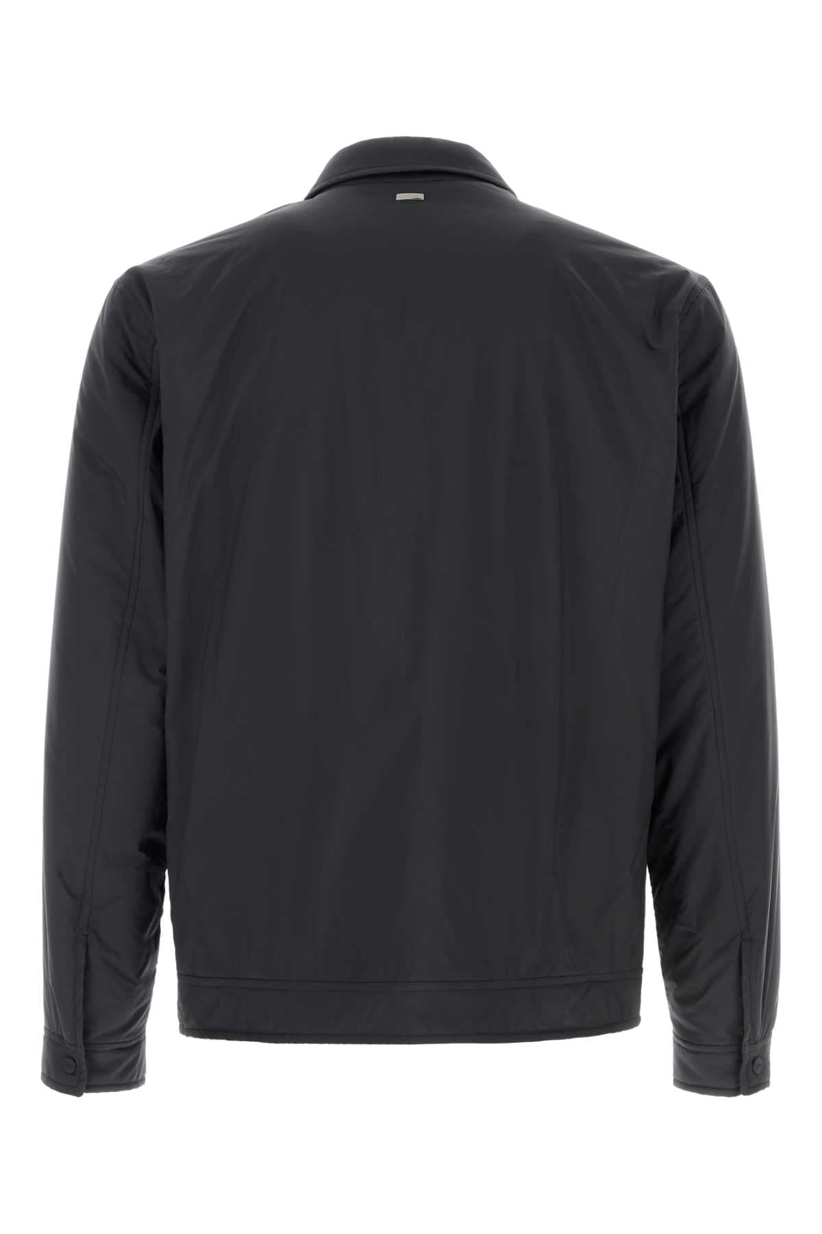 Herno Men Midnight Blue Polyester Jacket HERNO
