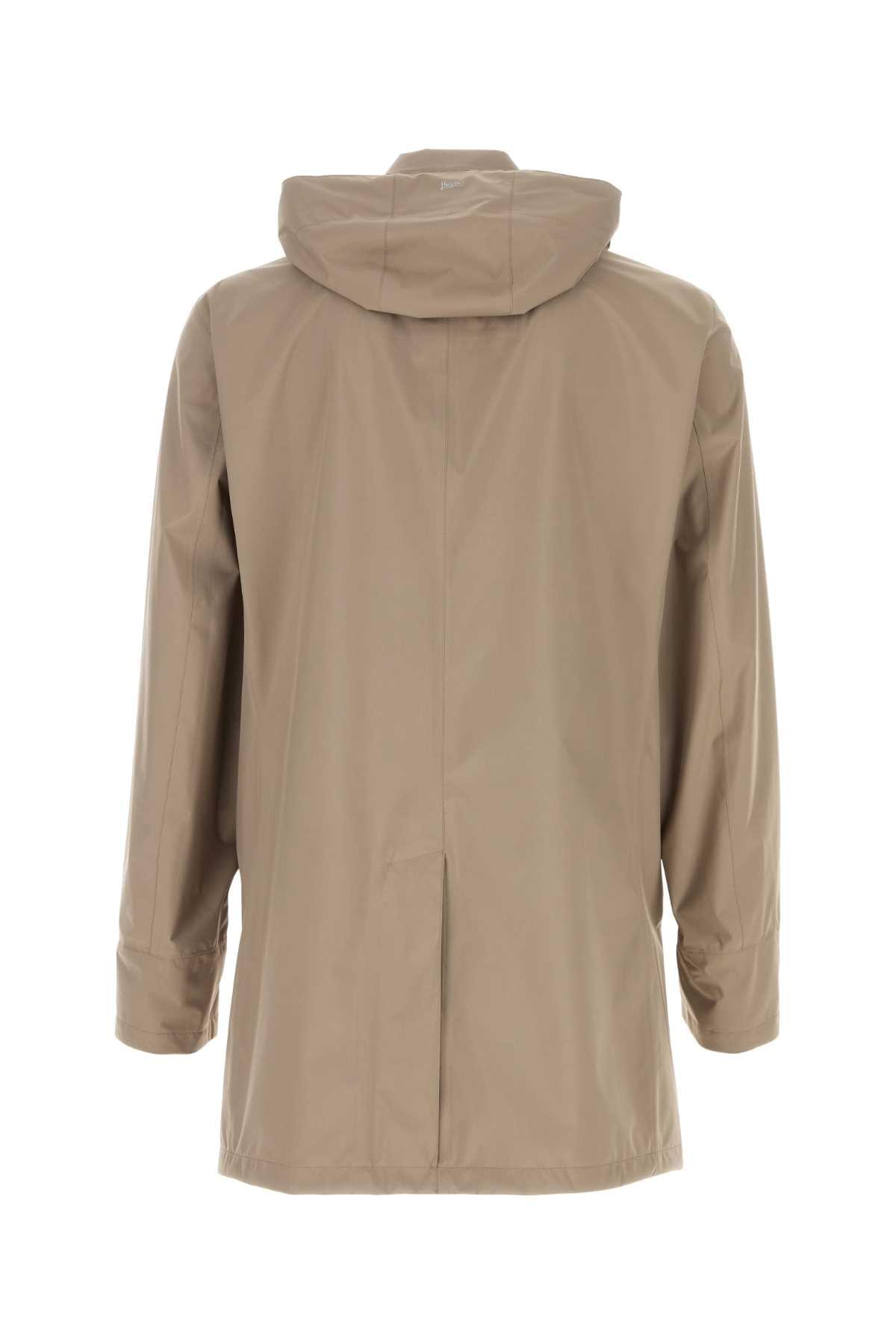 Herno Men Cappuccino Polyester Jacket HERNO