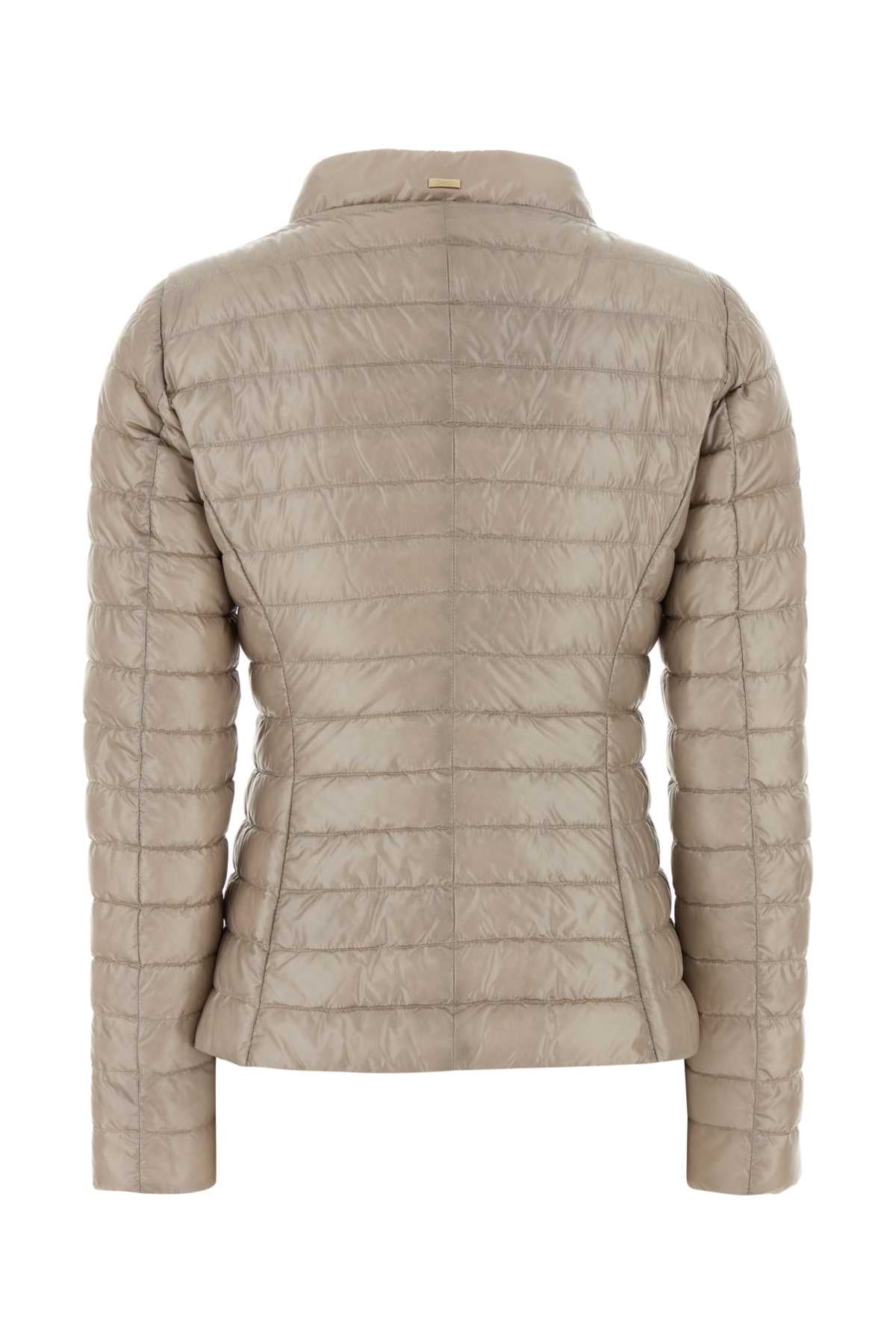 Herno Women Sand Nylon Down Jacket HERNO