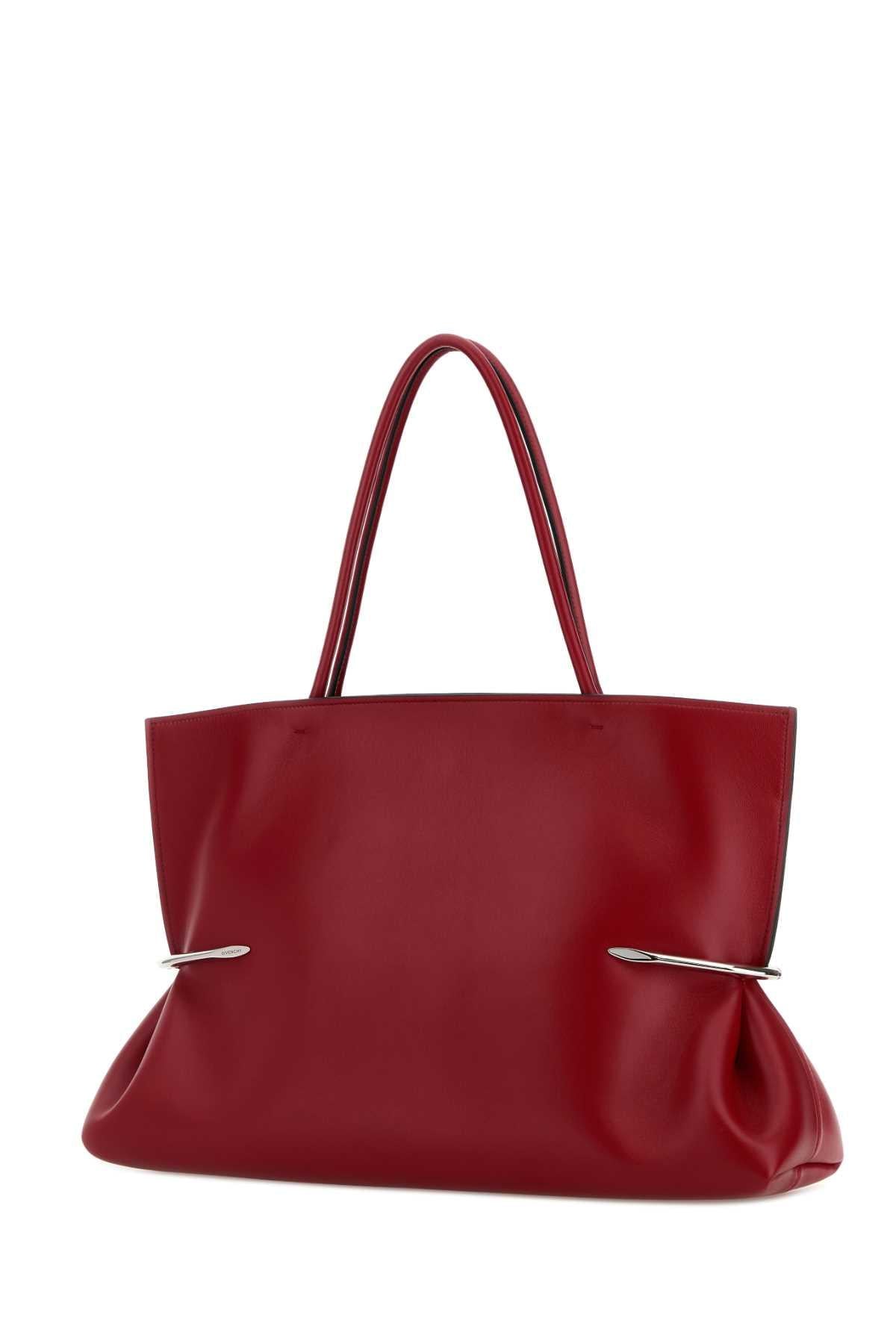Givenchy Women Red Leather East West Shoulder Bag GIVENCHY