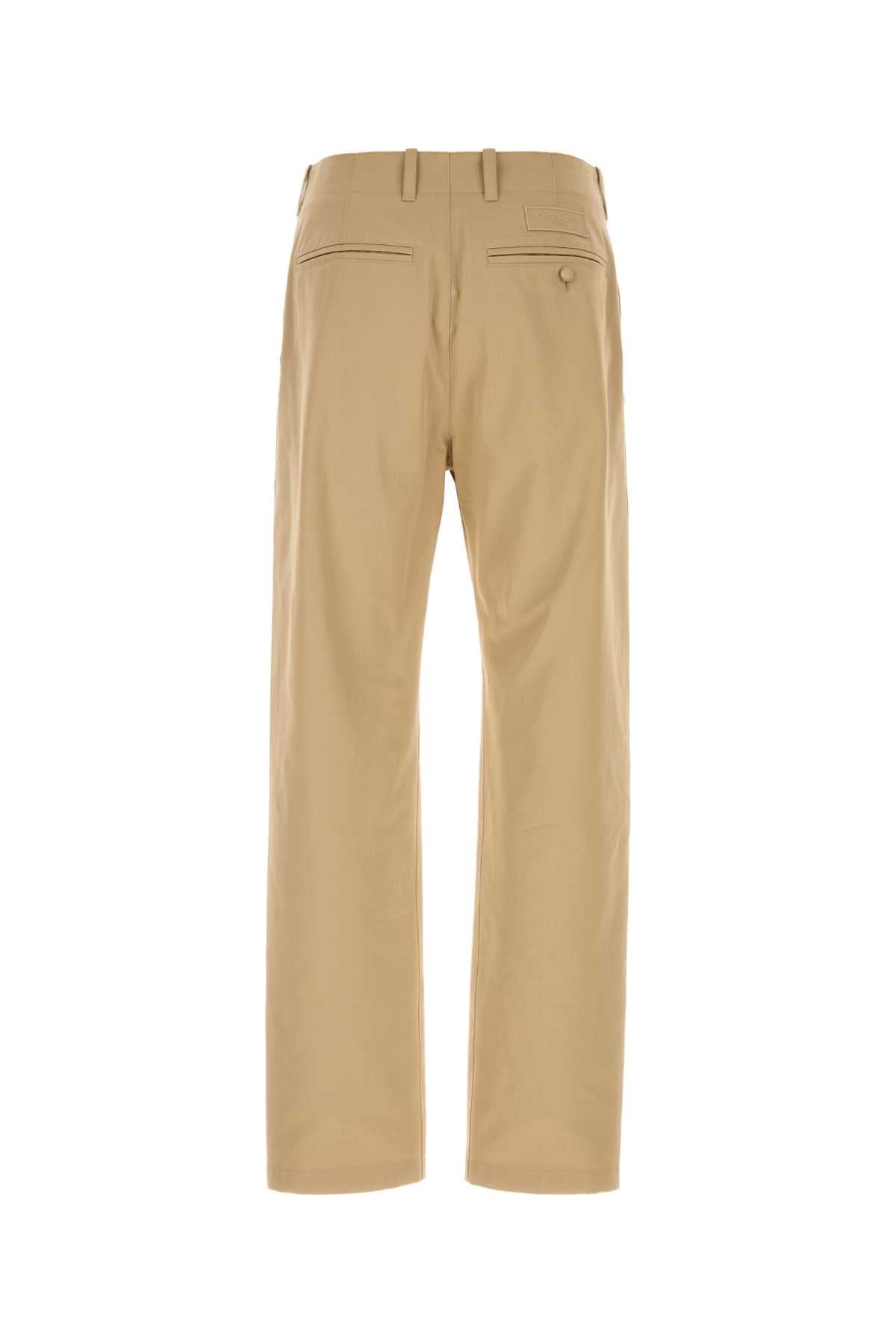 Givenchy Men Beige Cotton Pant GIVENCHY