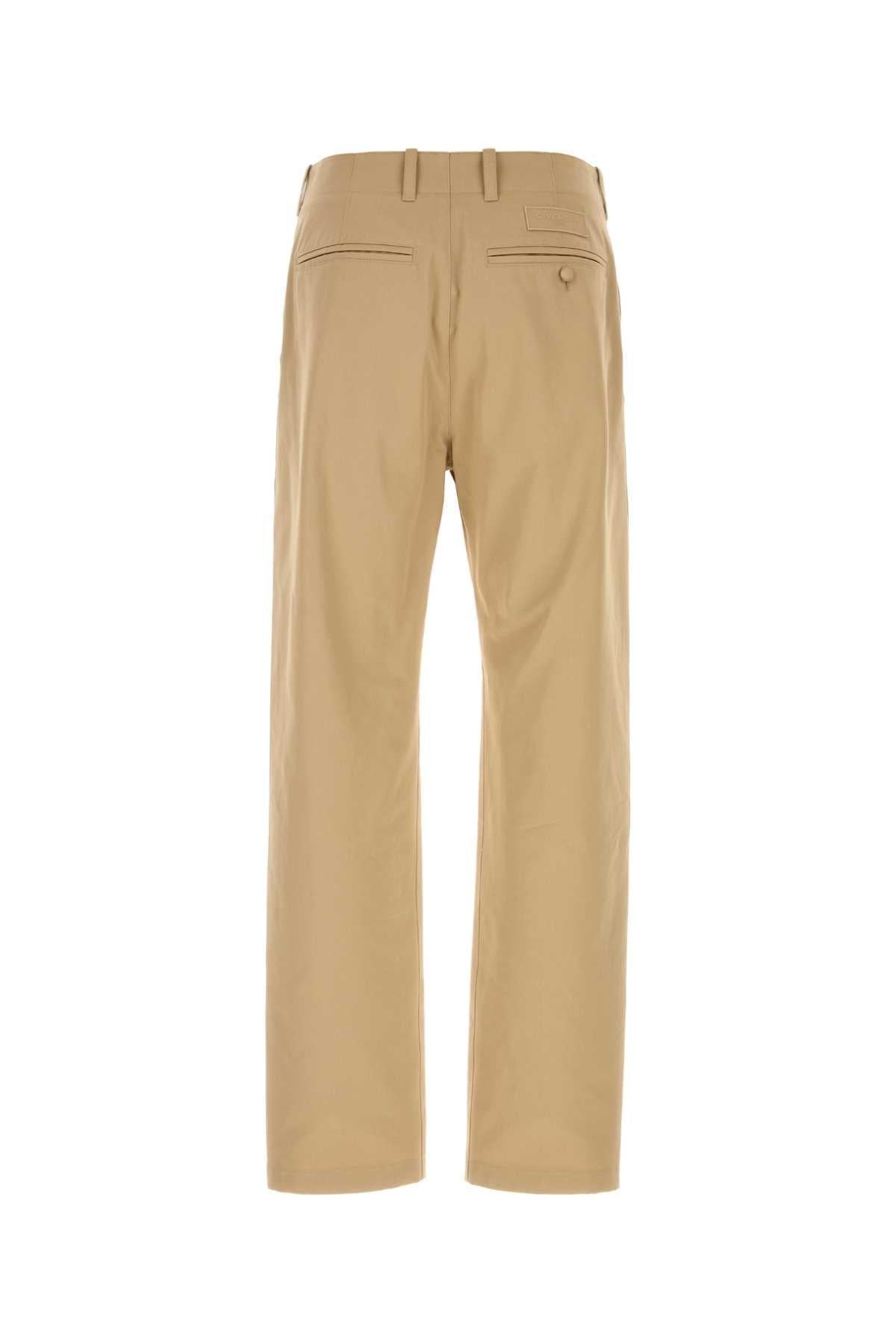 Givenchy Men Beige Cotton Pant GIVENCHY