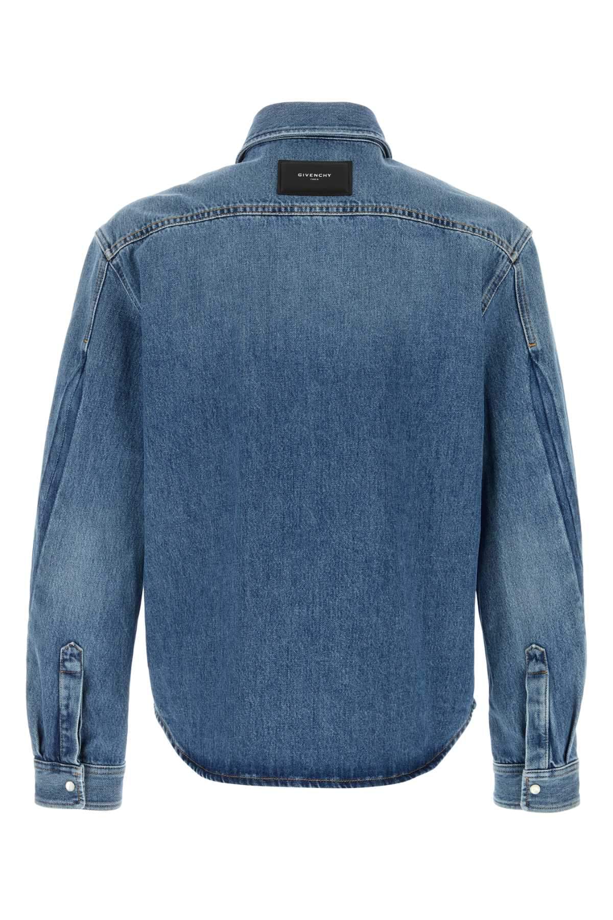 Givenchy Men Denim Shirt GIVENCHY