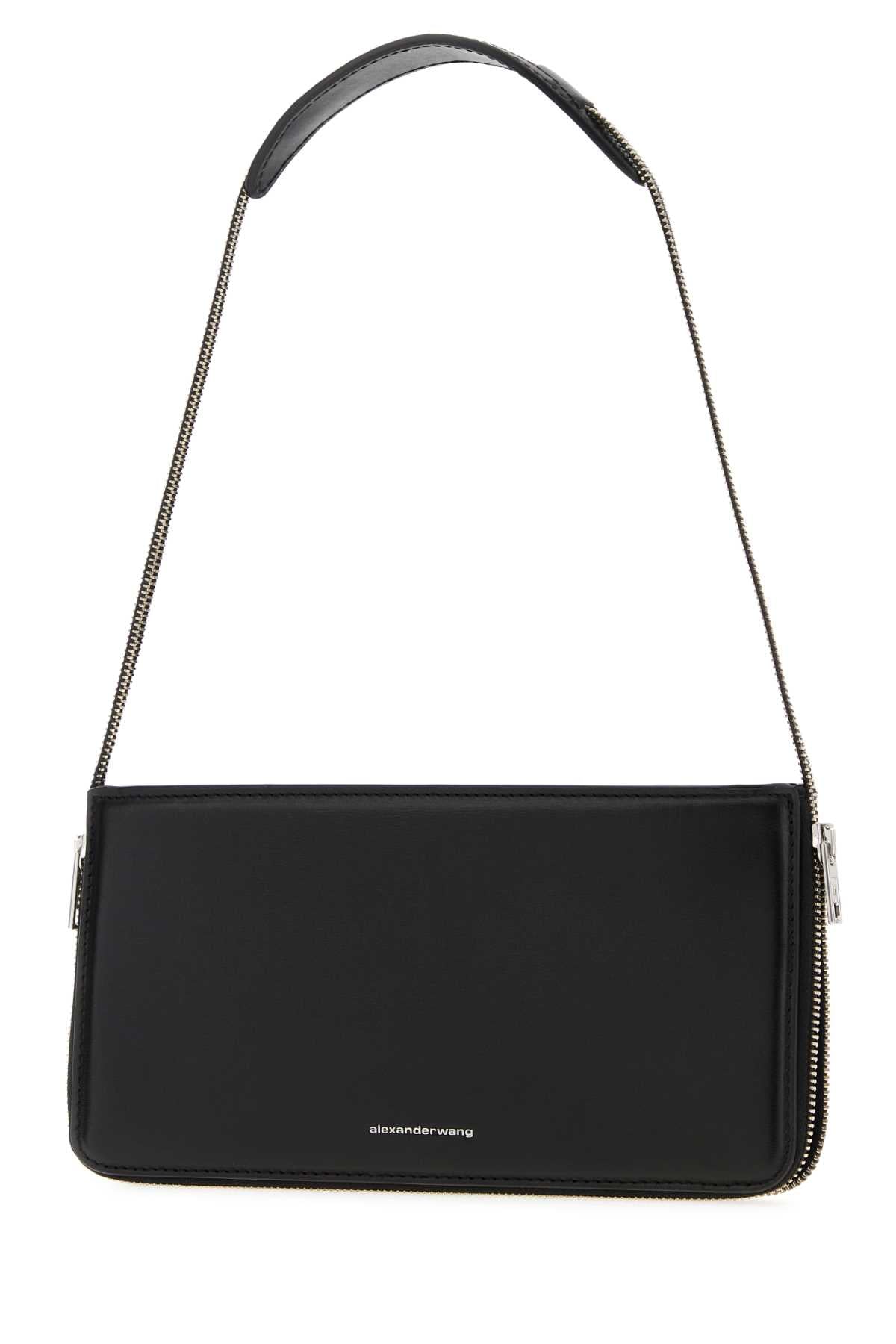 Alexander Wang Women Black Leather Mini Siren Shoulder Bag ALEXANDER WANG
