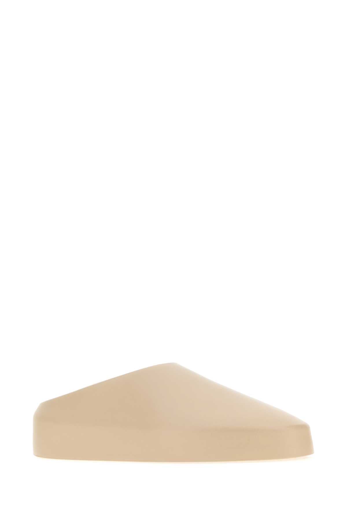 Fear Of God Men Beige Rubber The California 2.0 Slippers FEAR OF GOD