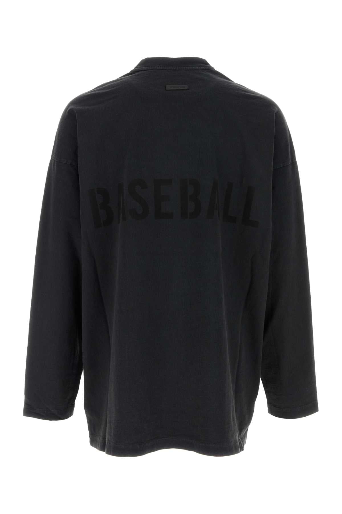 Fear Of God Men Slate Cotton Oversize T-Shirt FEAR OF GOD