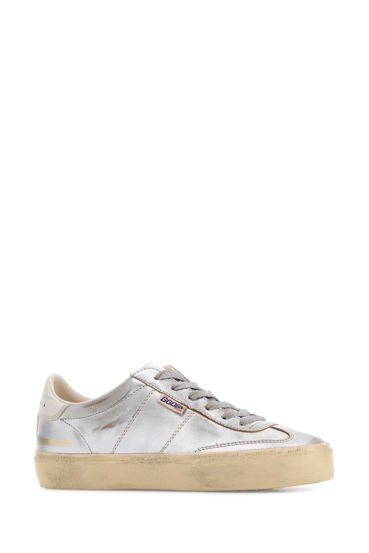 Golden Goose Deluxe Brand Women Silver Leather Soul Star Sneakers